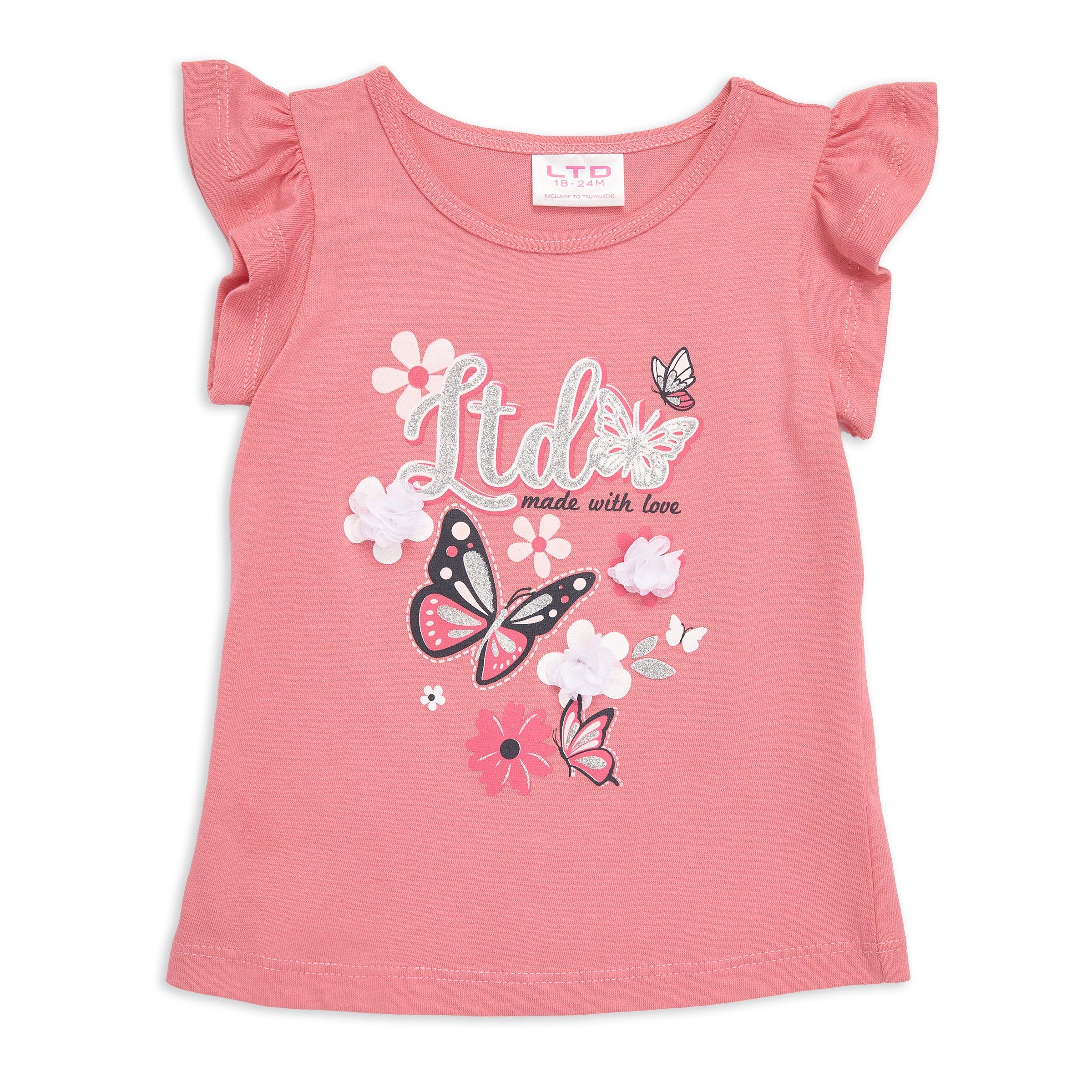 Baby girl clearance pink shirt