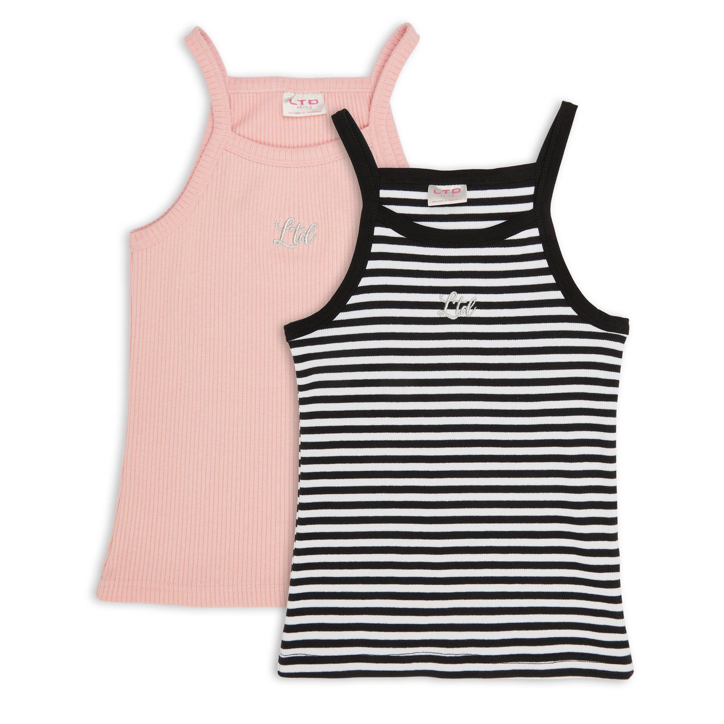 2-pack Girls Vests (3118354) | LTD Kids