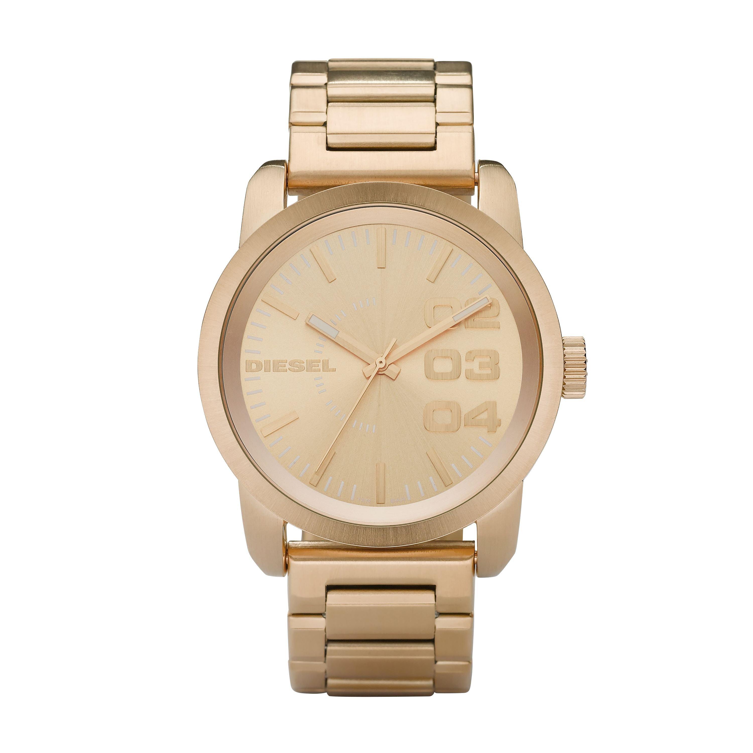 Diesel gold watch online mens