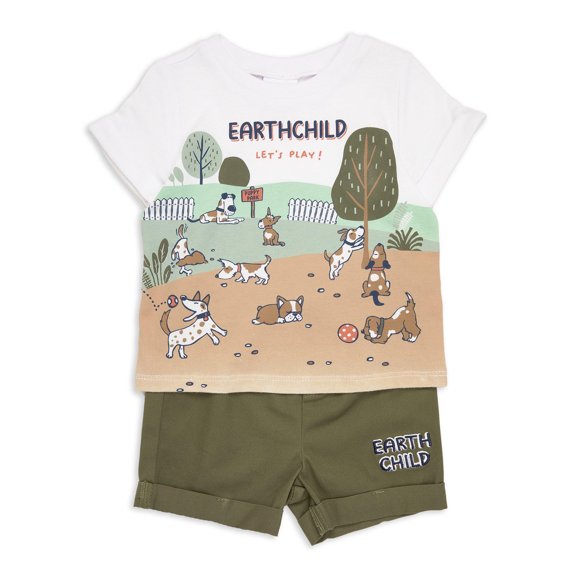 Baby Boy Tshirt & Shorts Set (3118953) Earthchild