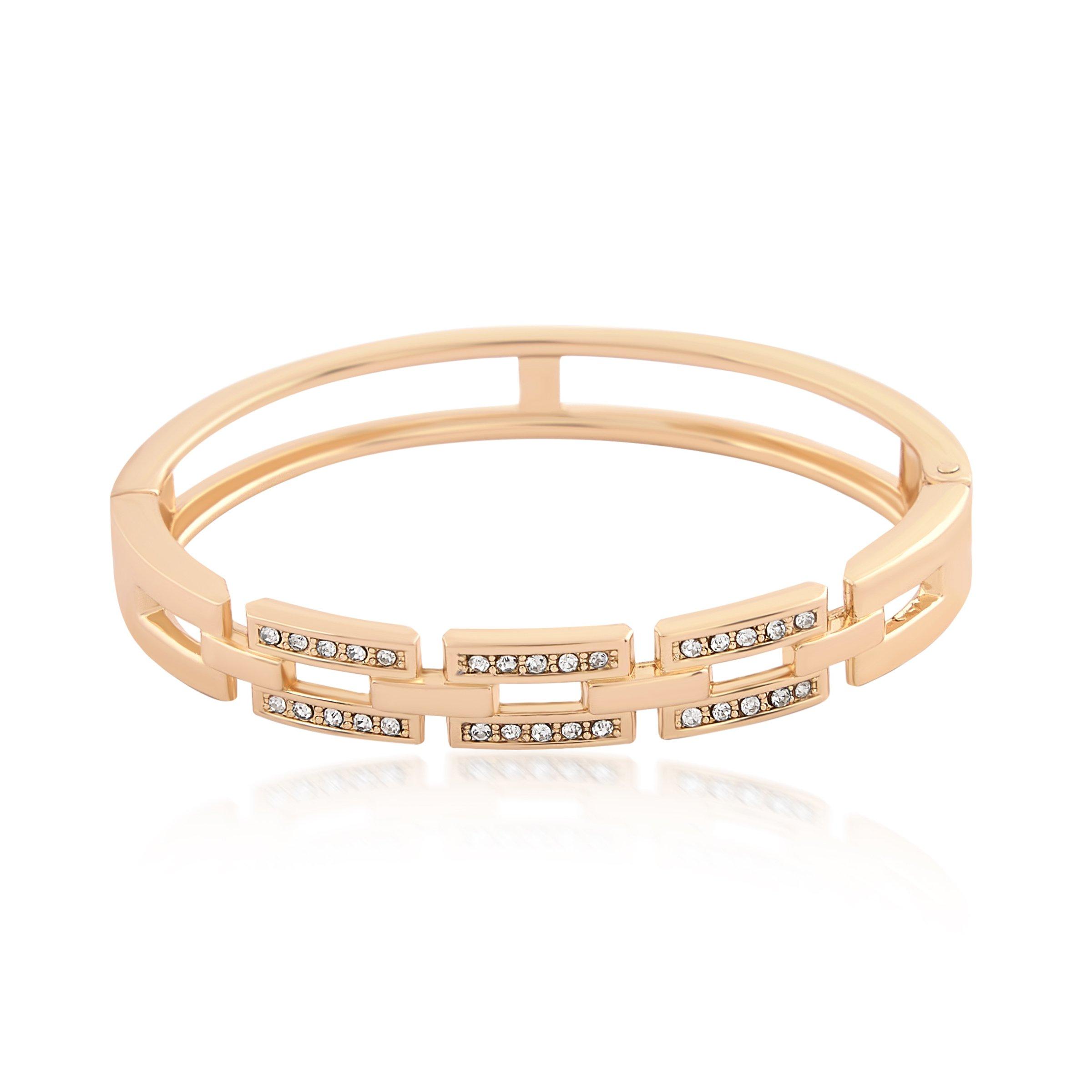 Chain Link Cuff Bangle (3119677) Sparkle