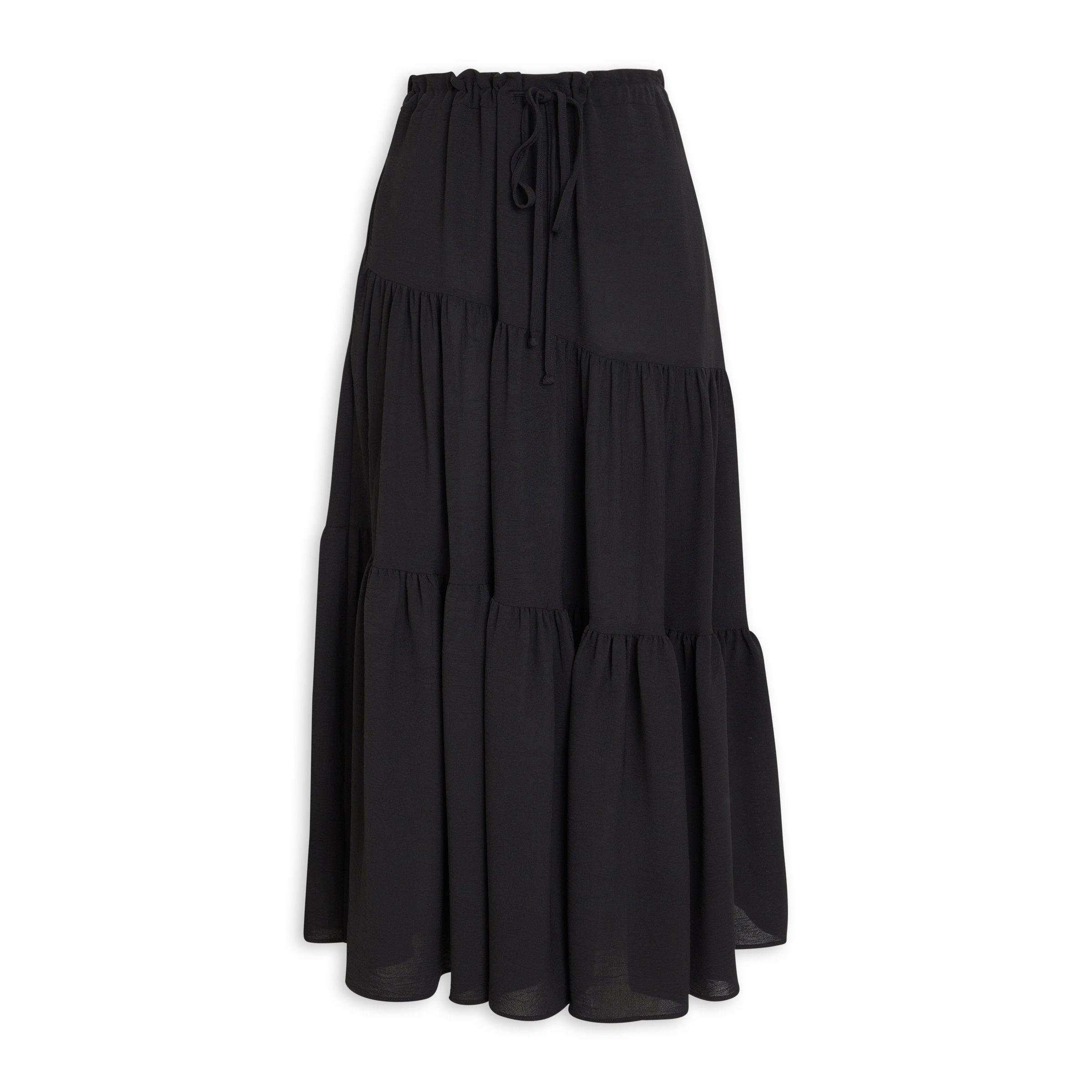 Cotton tiered skirt outlet uk