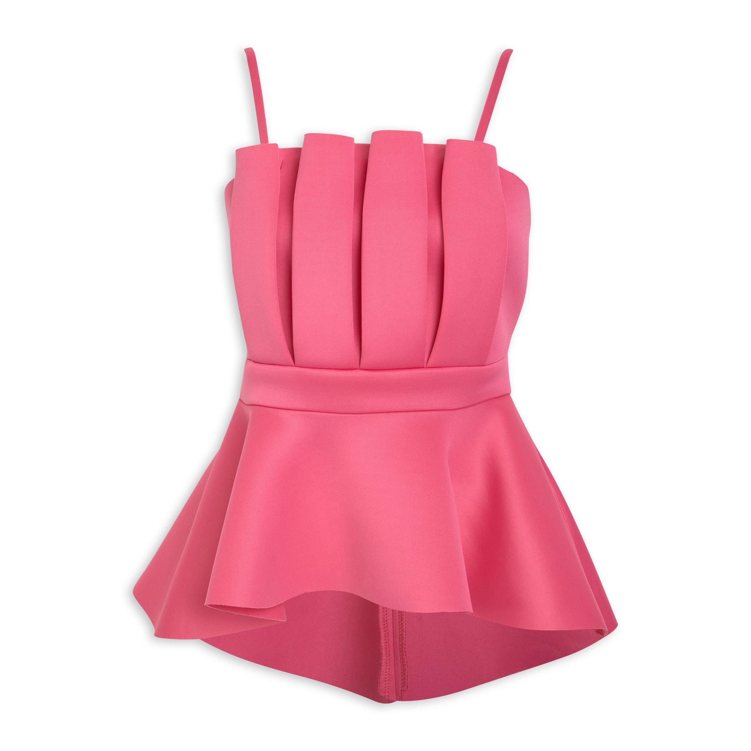 Pink Peplum Top (3120915)