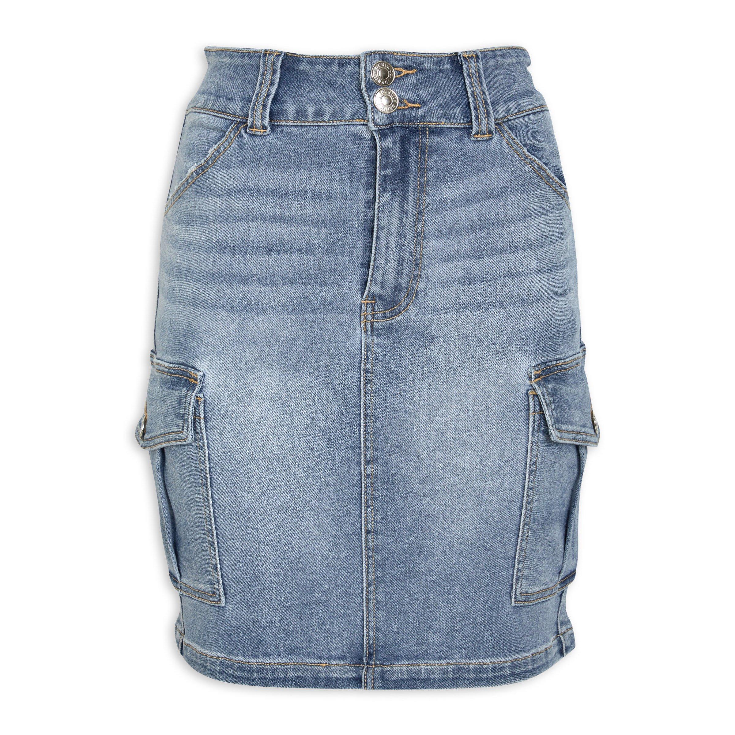 Blue Denim Skirt (3121576) Identity