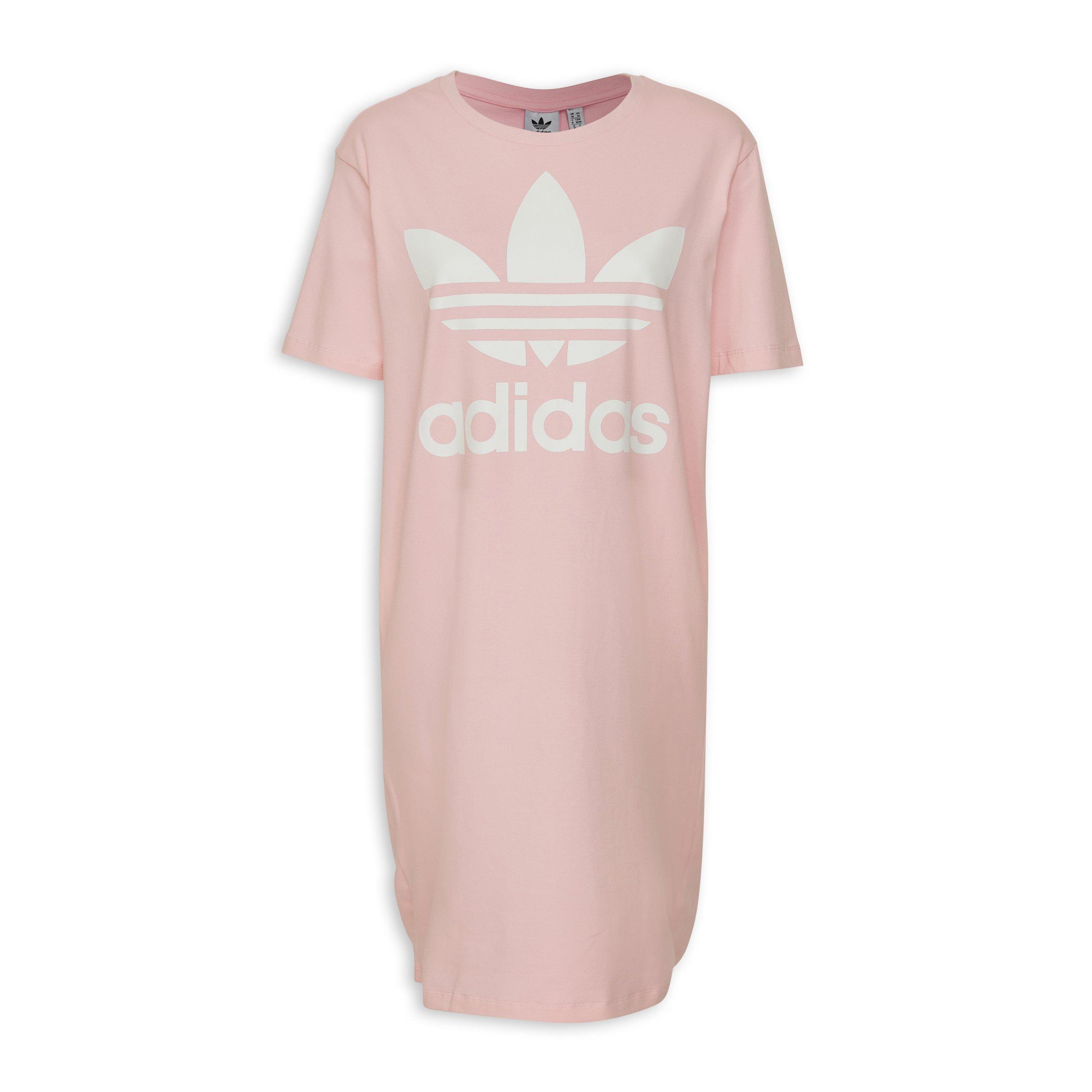 Adidas trefoil hotsell dress pink