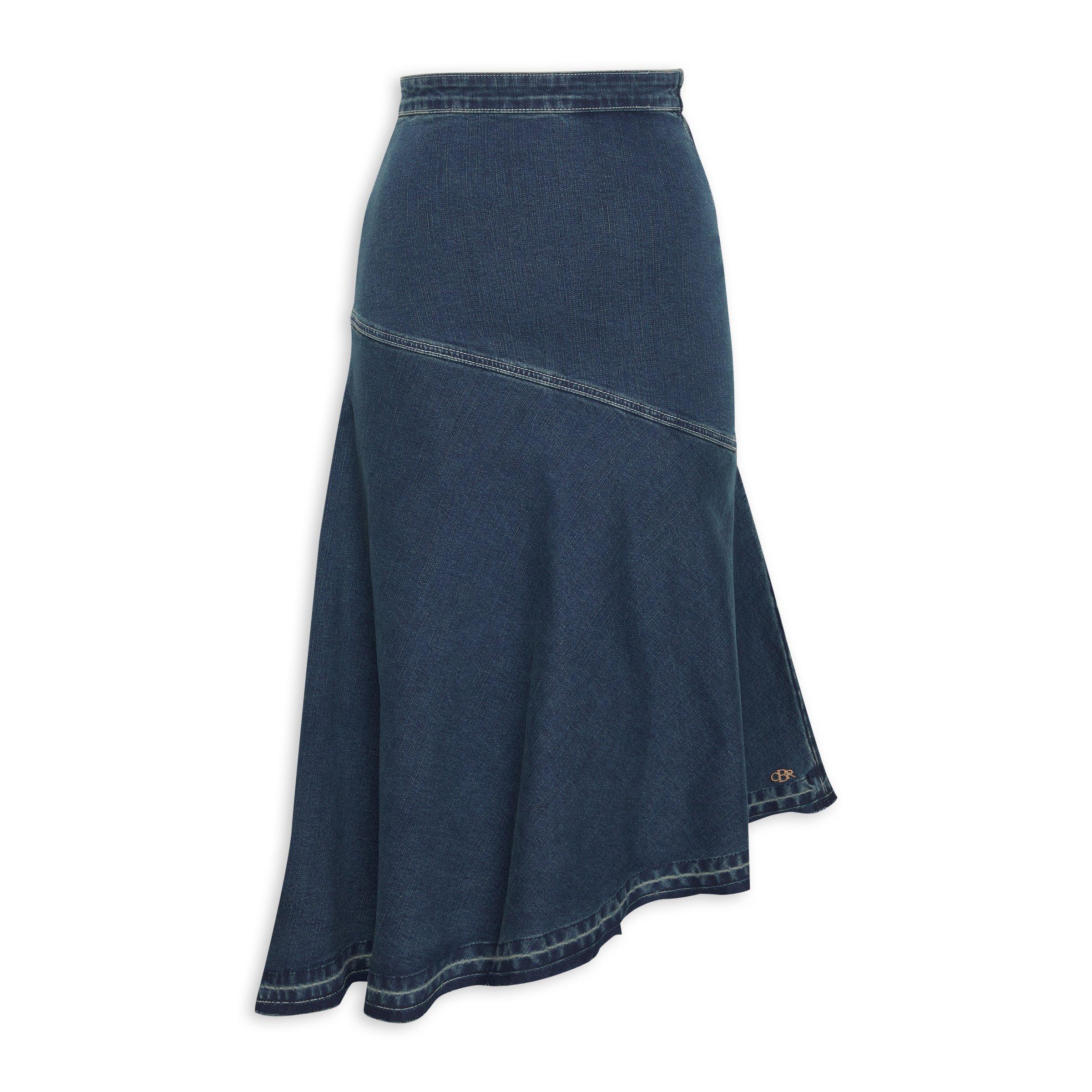 Indigo Denim Skirt 3123487 Outback Red 0746