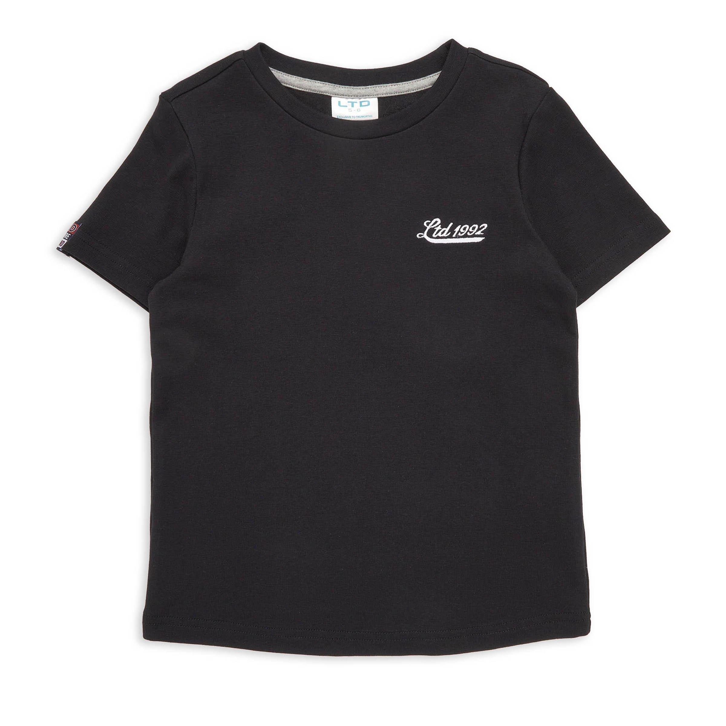 Kid Boy Black Tshirt (3124558) LTD Kids