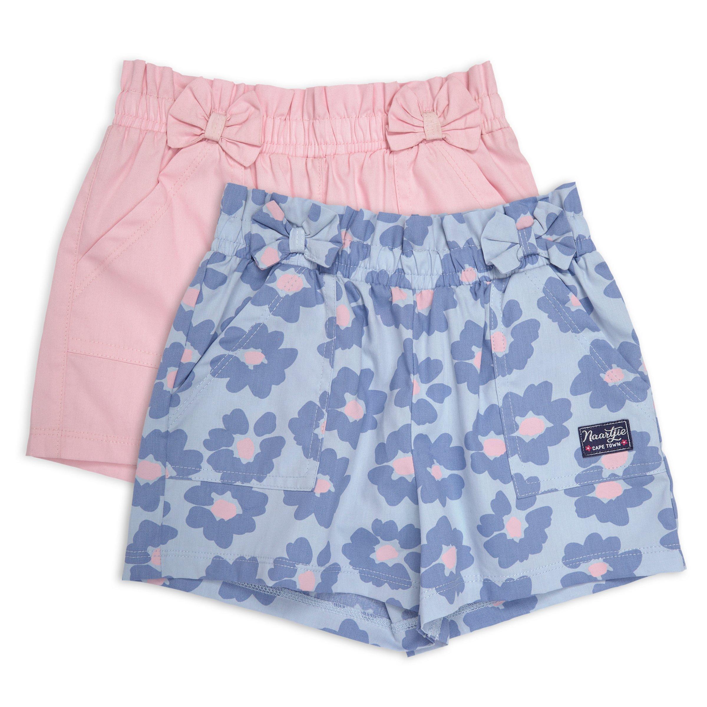 2 pack Baby Girl Shorts