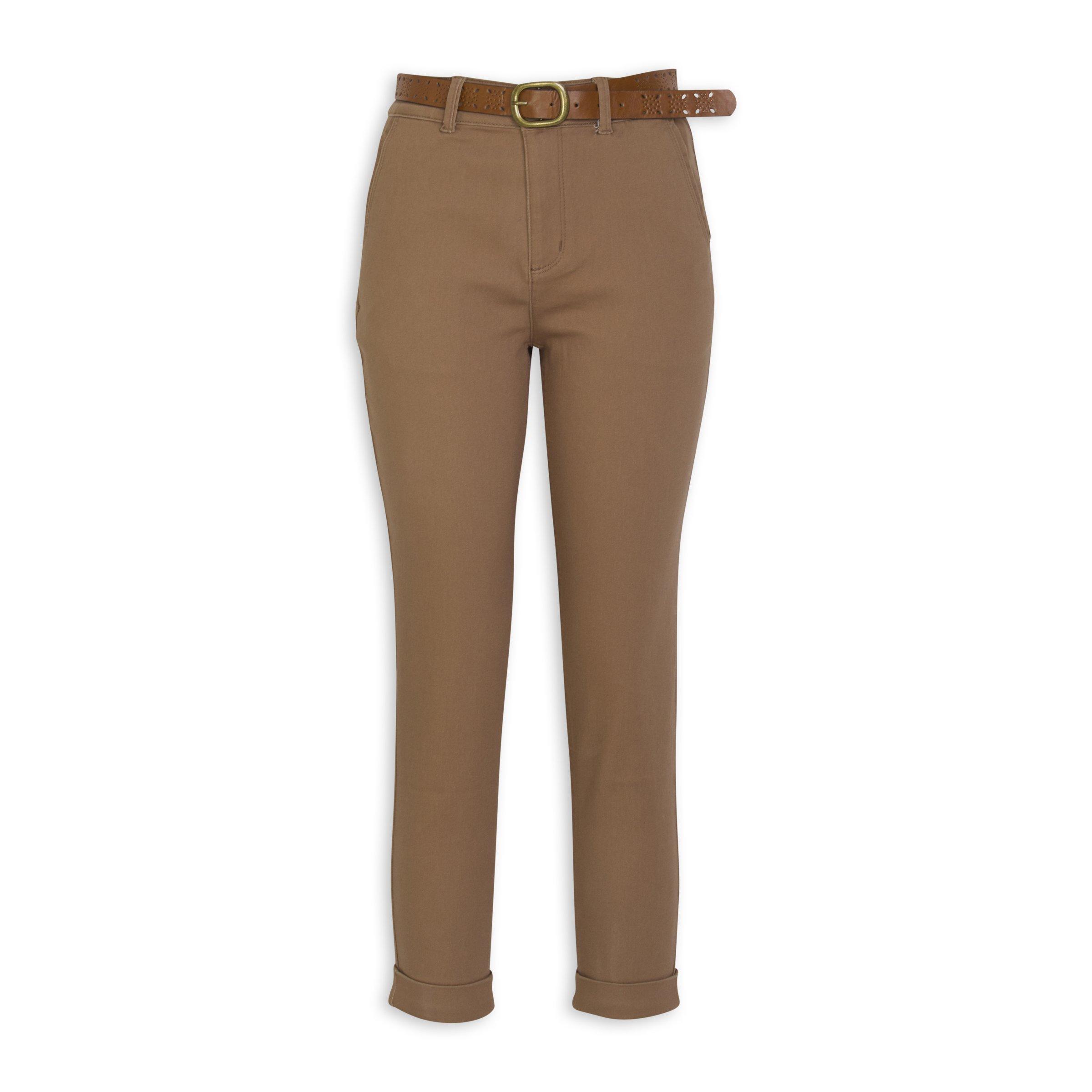 TTT MSW 2tuck chino pants BROWN ttt_msw Brown Chino Pants | Buy