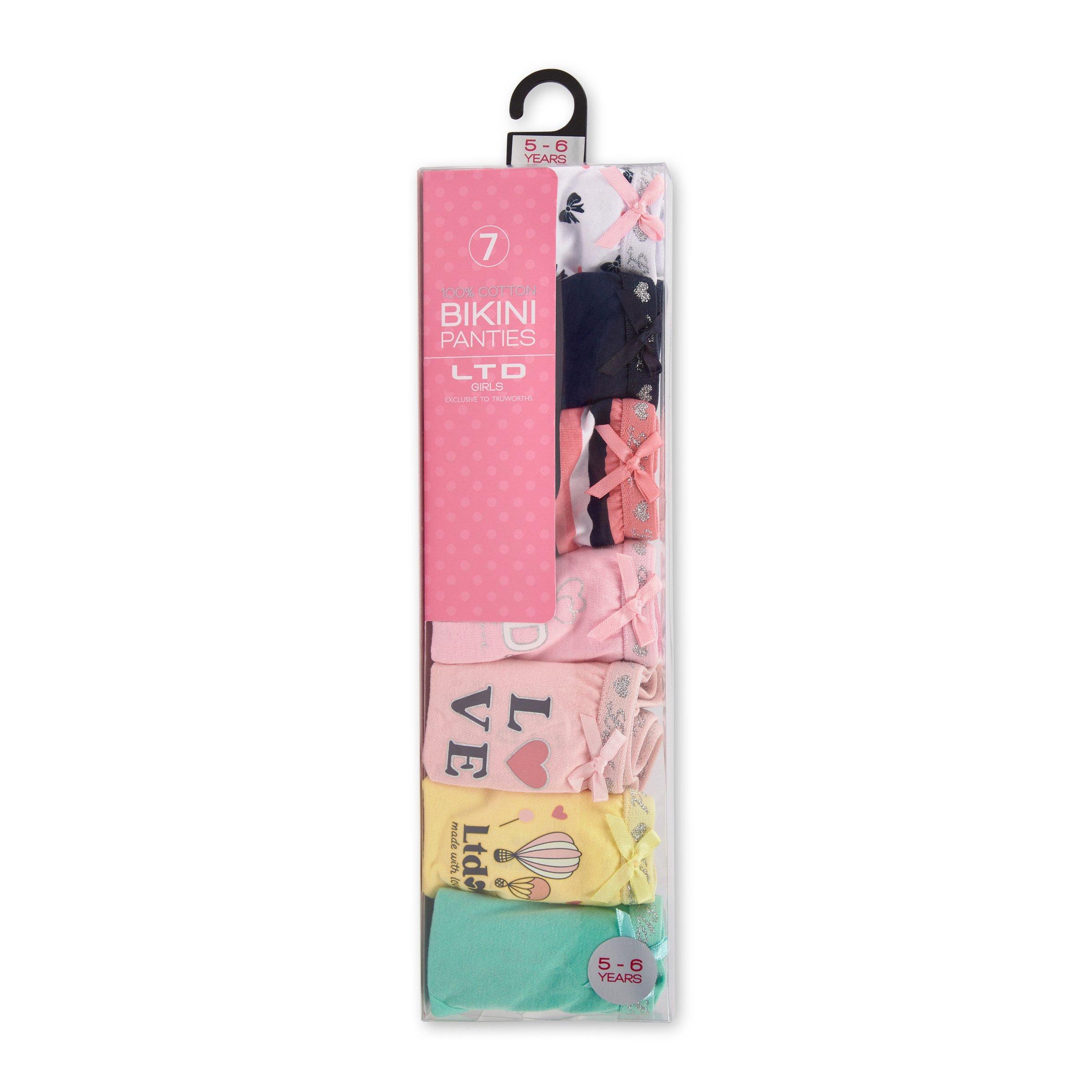 Girl's Panties Mix Set 7 Pcs