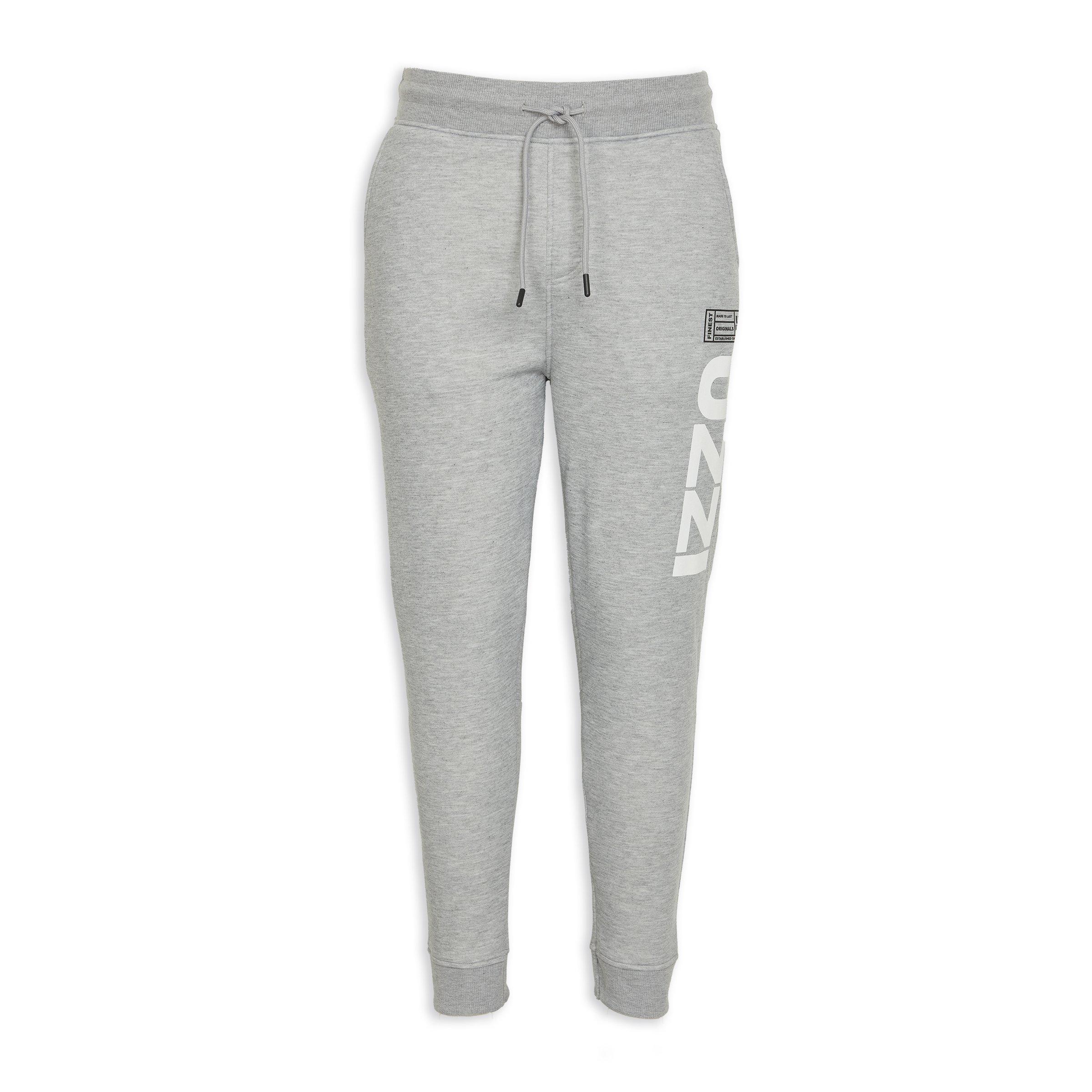 Grey Jogger Pants 3127861 UZZI