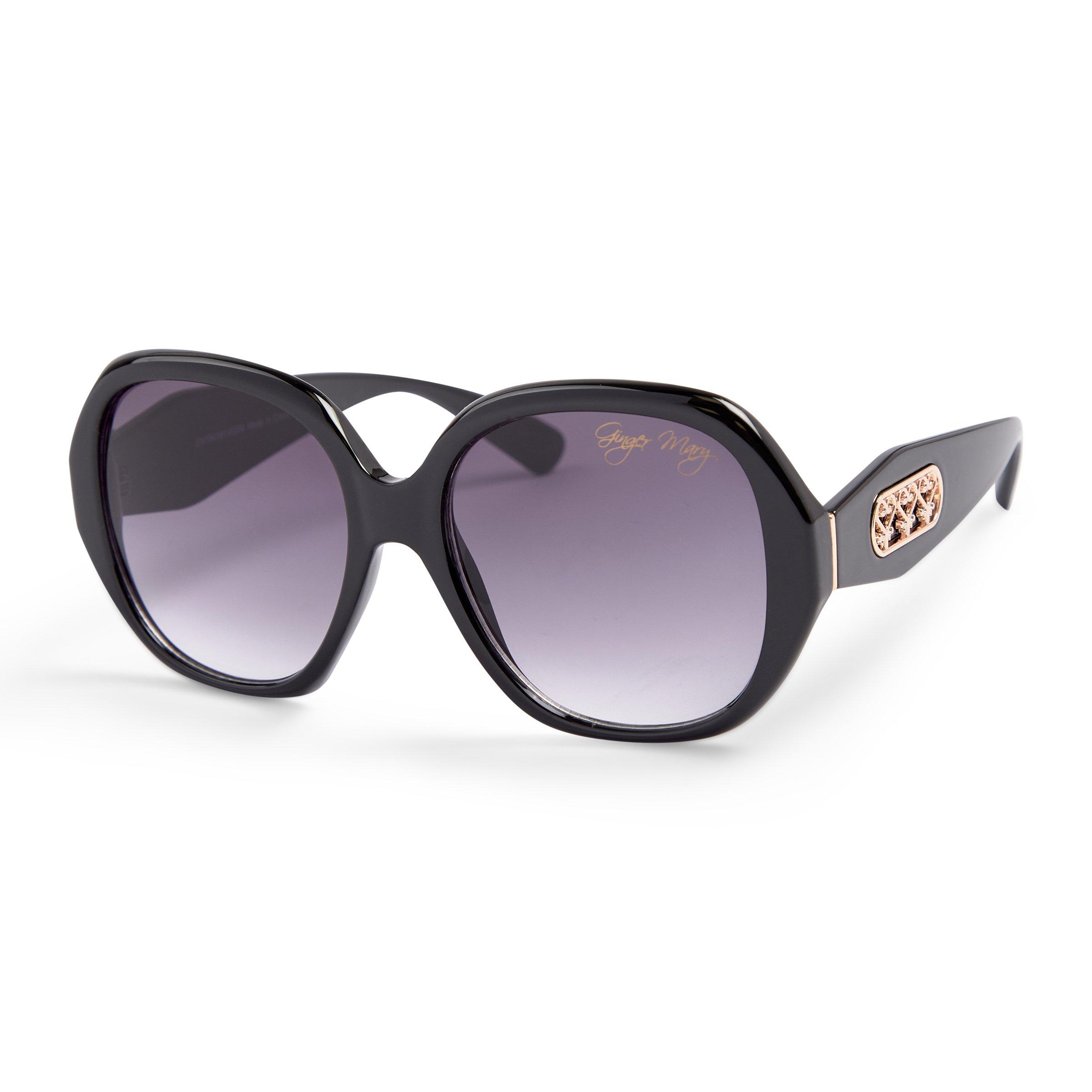 Black Oversized Sunglasses (3128061) | Ginger Mary