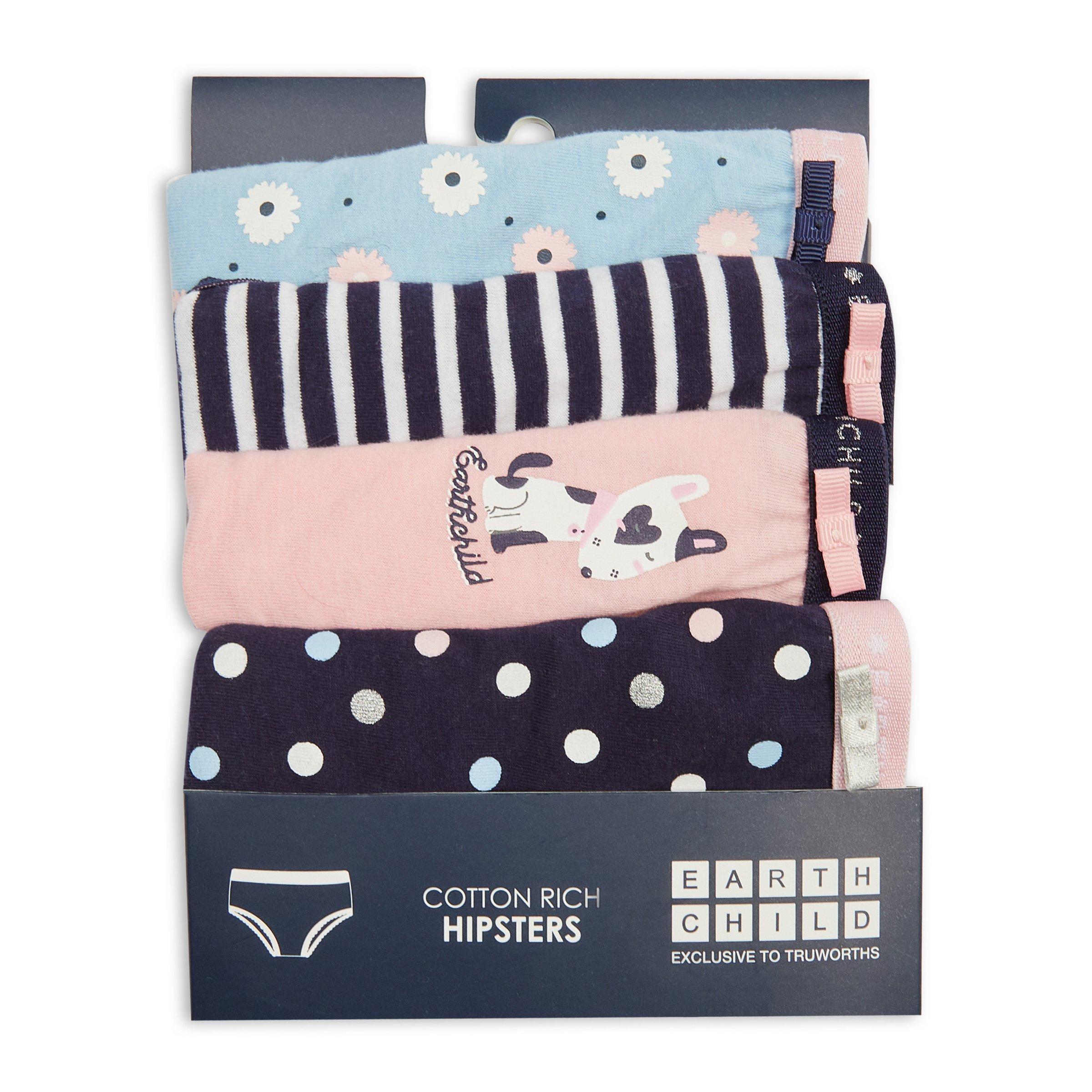 4-pack Kid Girl Hipster Panties (3128467) | Earthchild