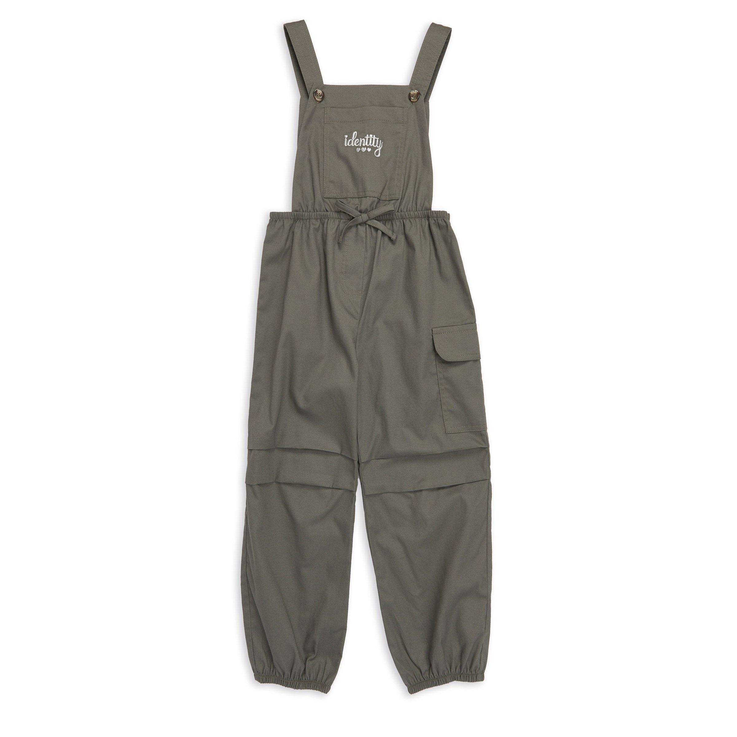 Kid Girl Green Dungaree (3128561) Identity