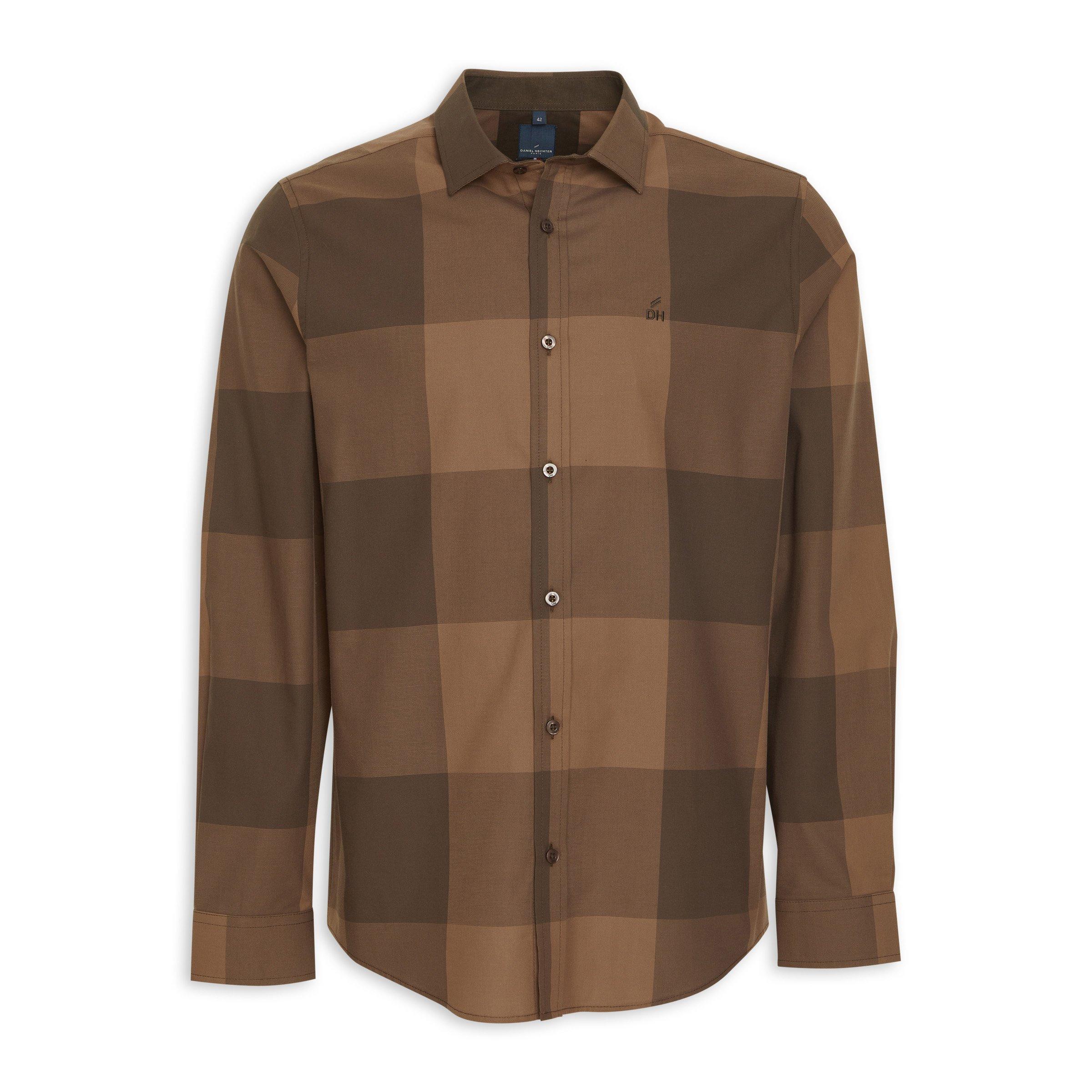 Brown Check Shirt (3129343) | Daniel Hechter
