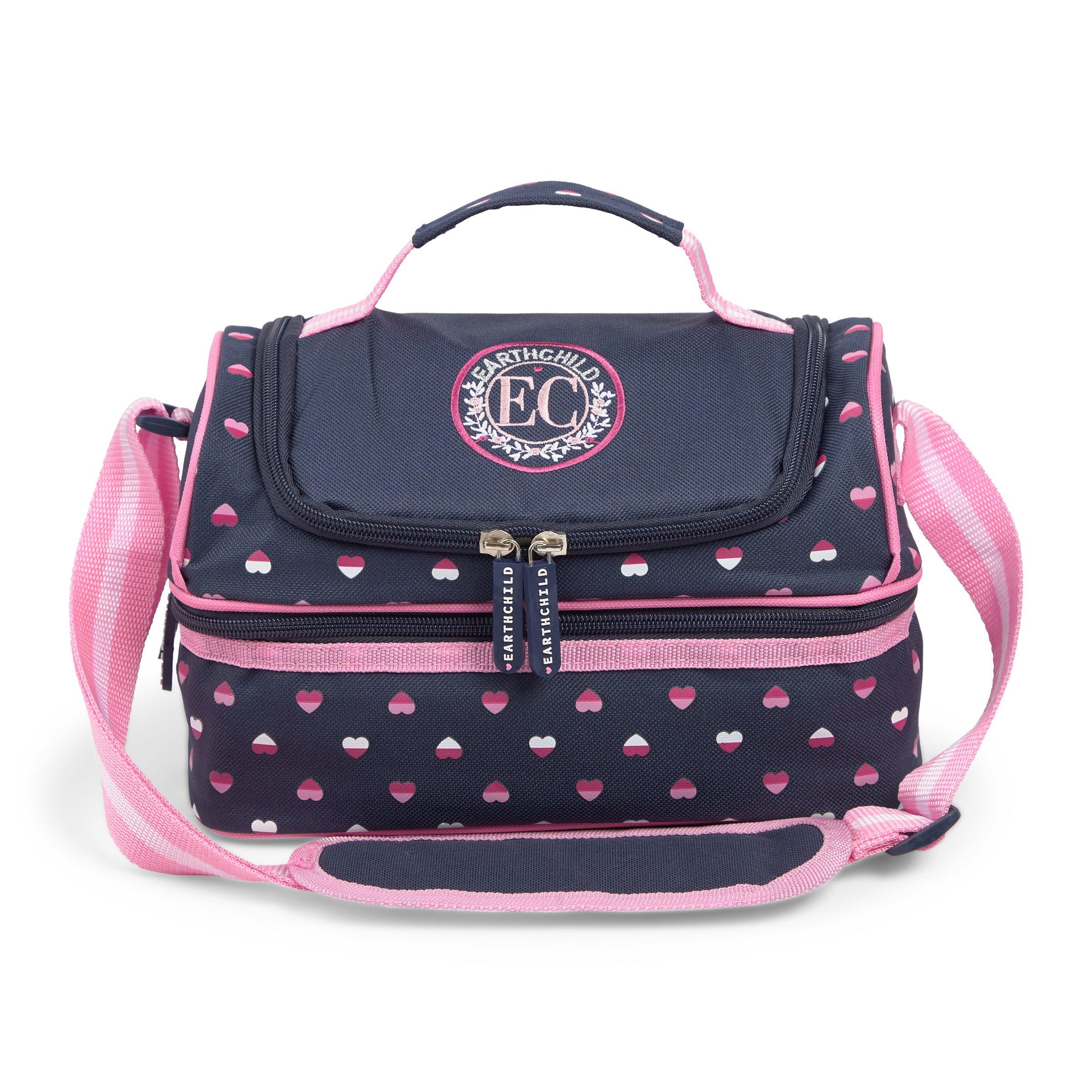 Girls Heart Print Lunch Bag (3129354) | Earthchild
