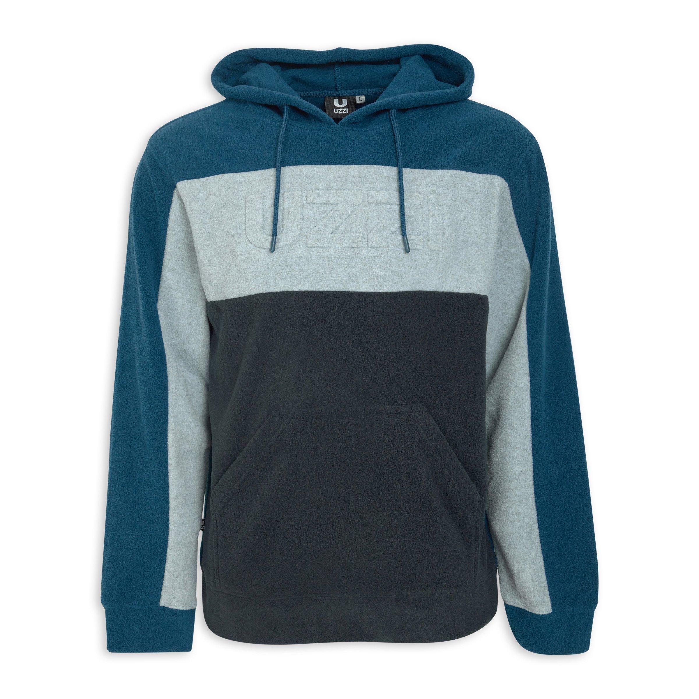 Blue grey hoodie on sale