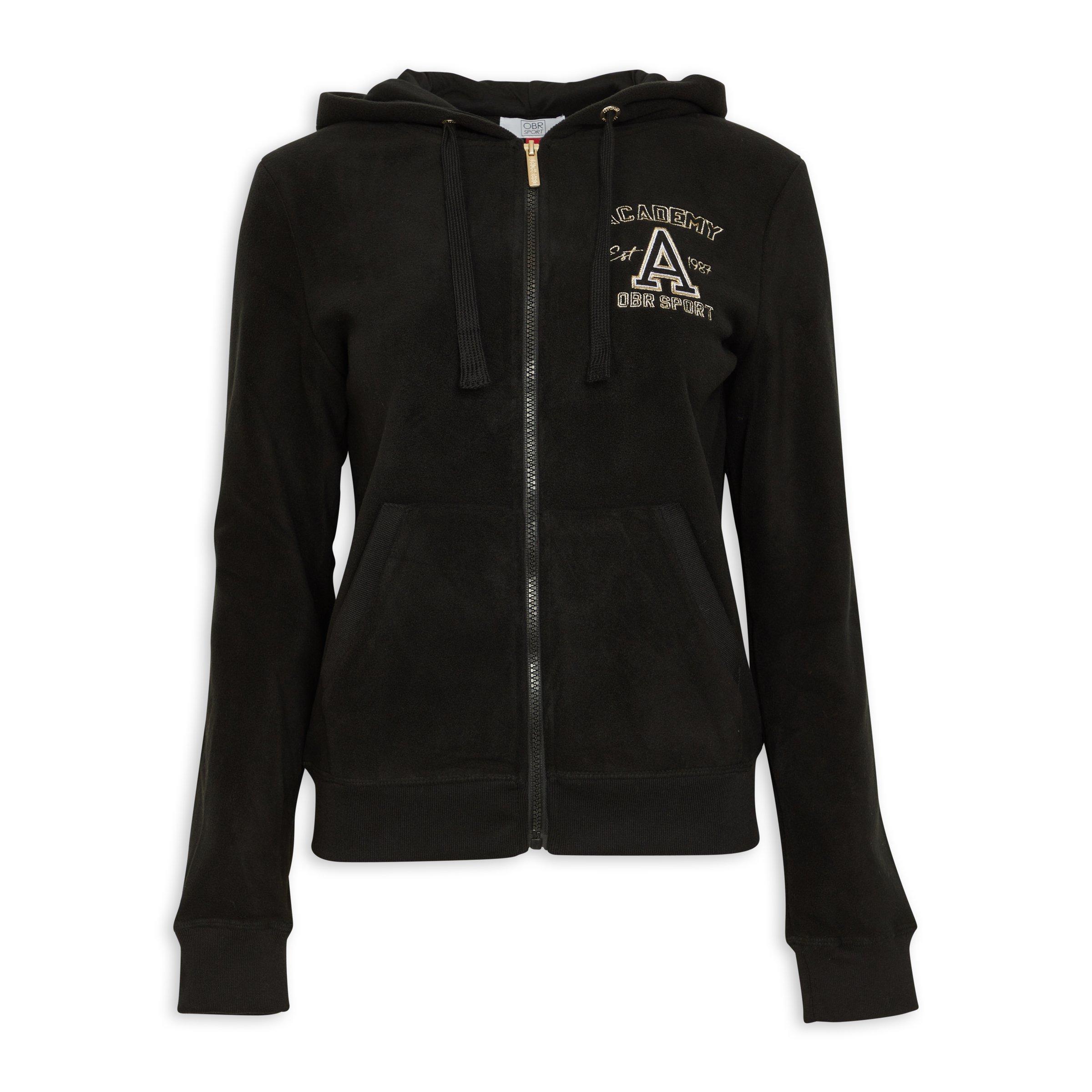 Black Zip Through Hoodie (3132078) | OUTBACK RED Sport