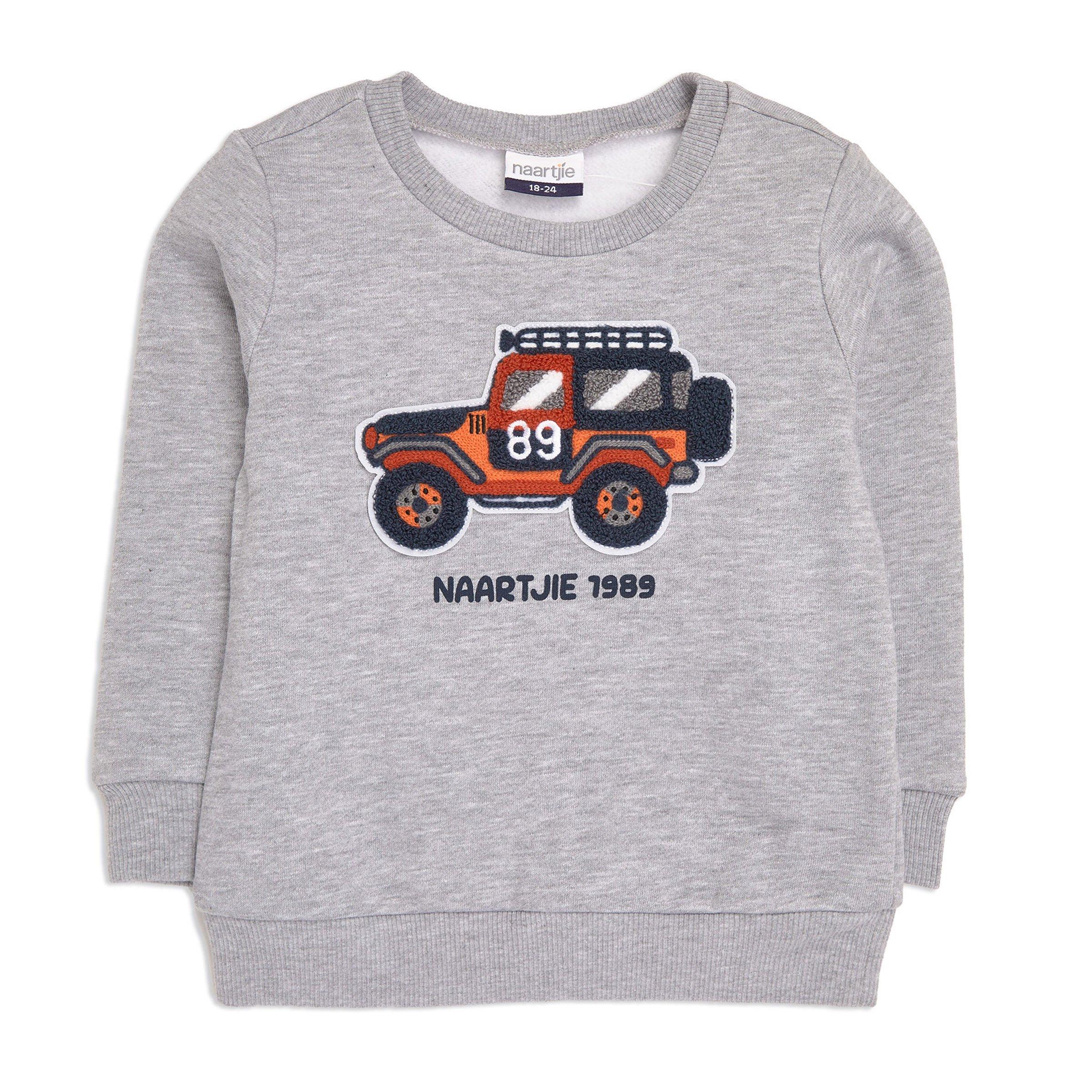Baby Boy Grey Sweat Top (3134036) Naartjie