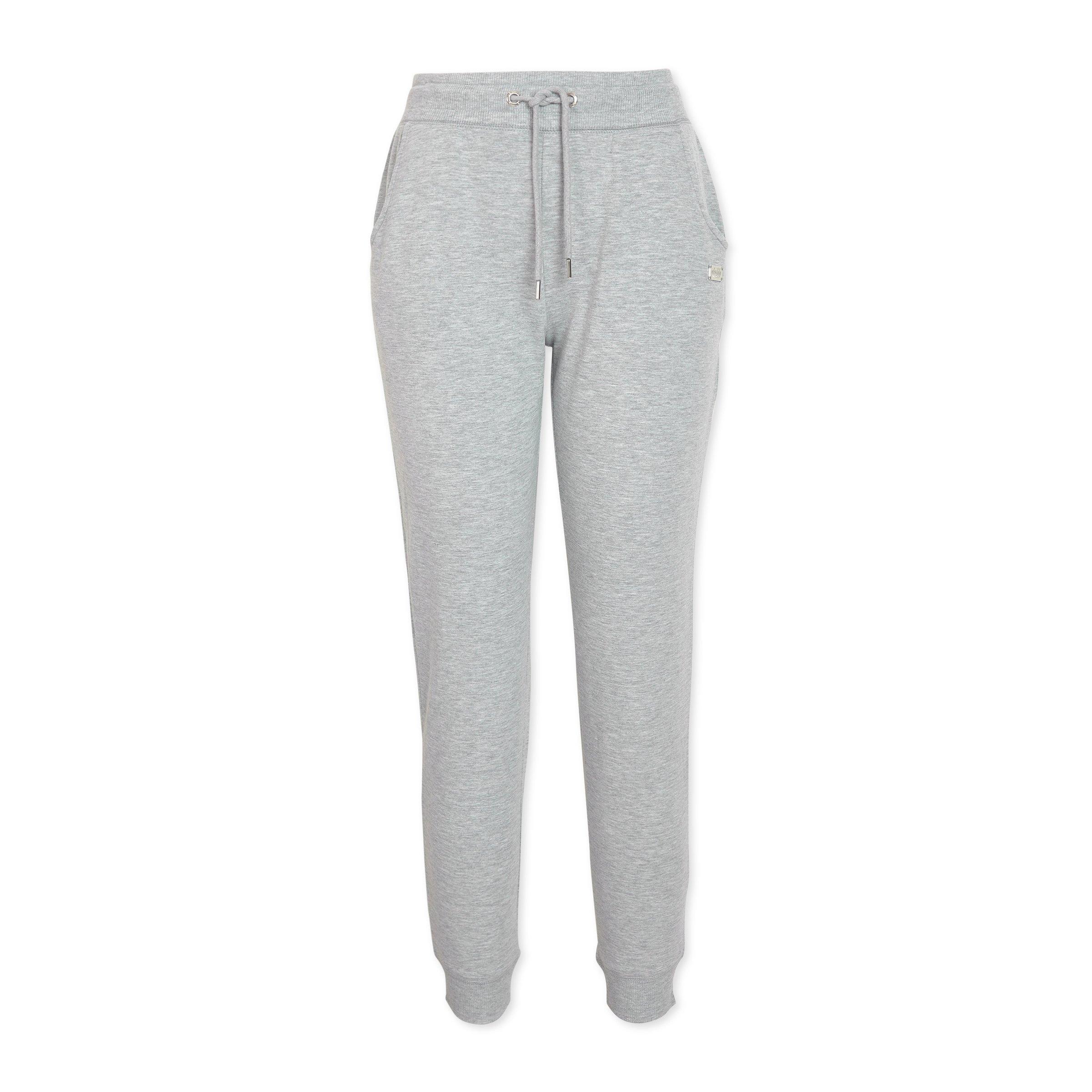Fleece Mineral Wash Sweatpants Joggers Grey main image 1