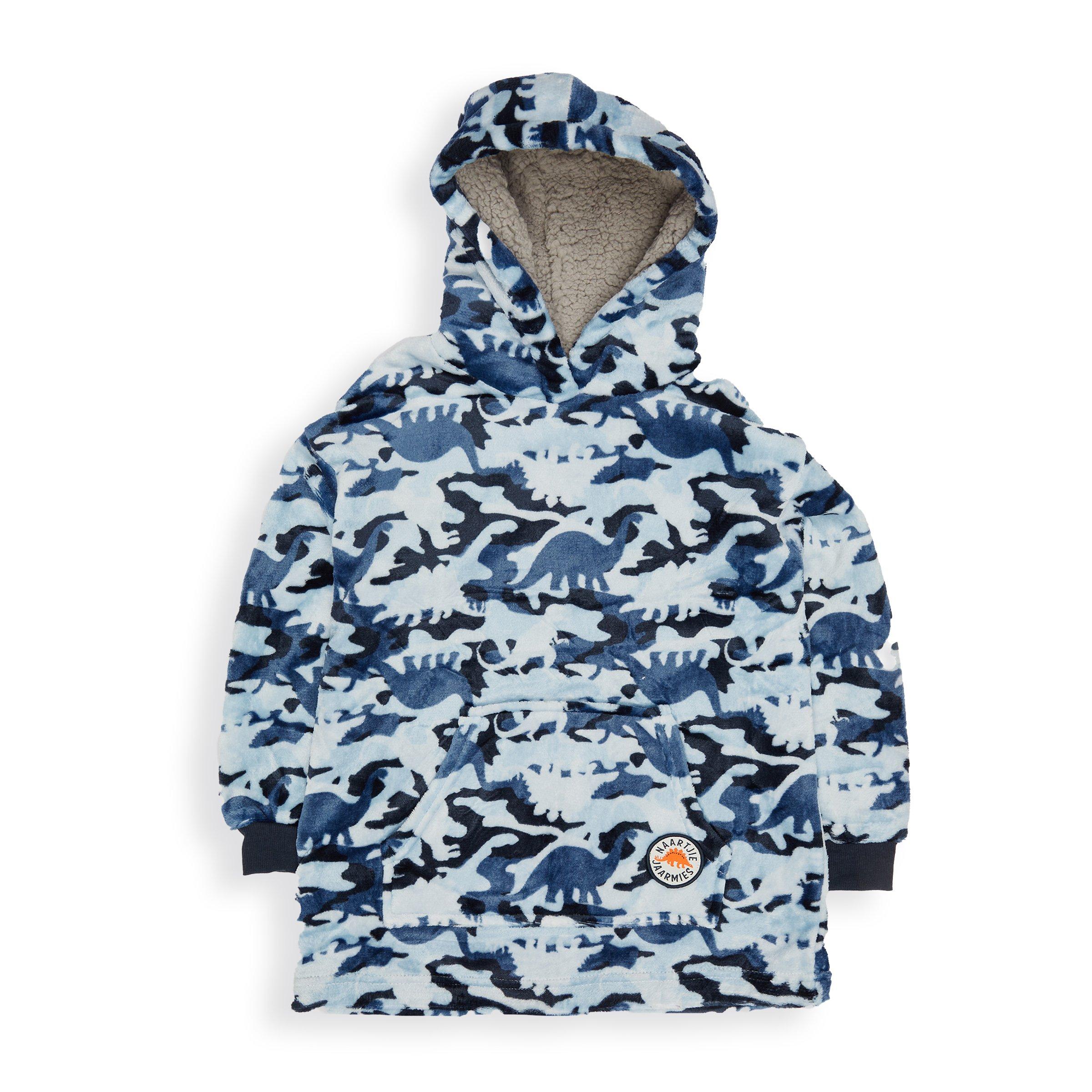 Kid Boys Blue Pyjama Snuggle Hoodie (3134237) Naartjie