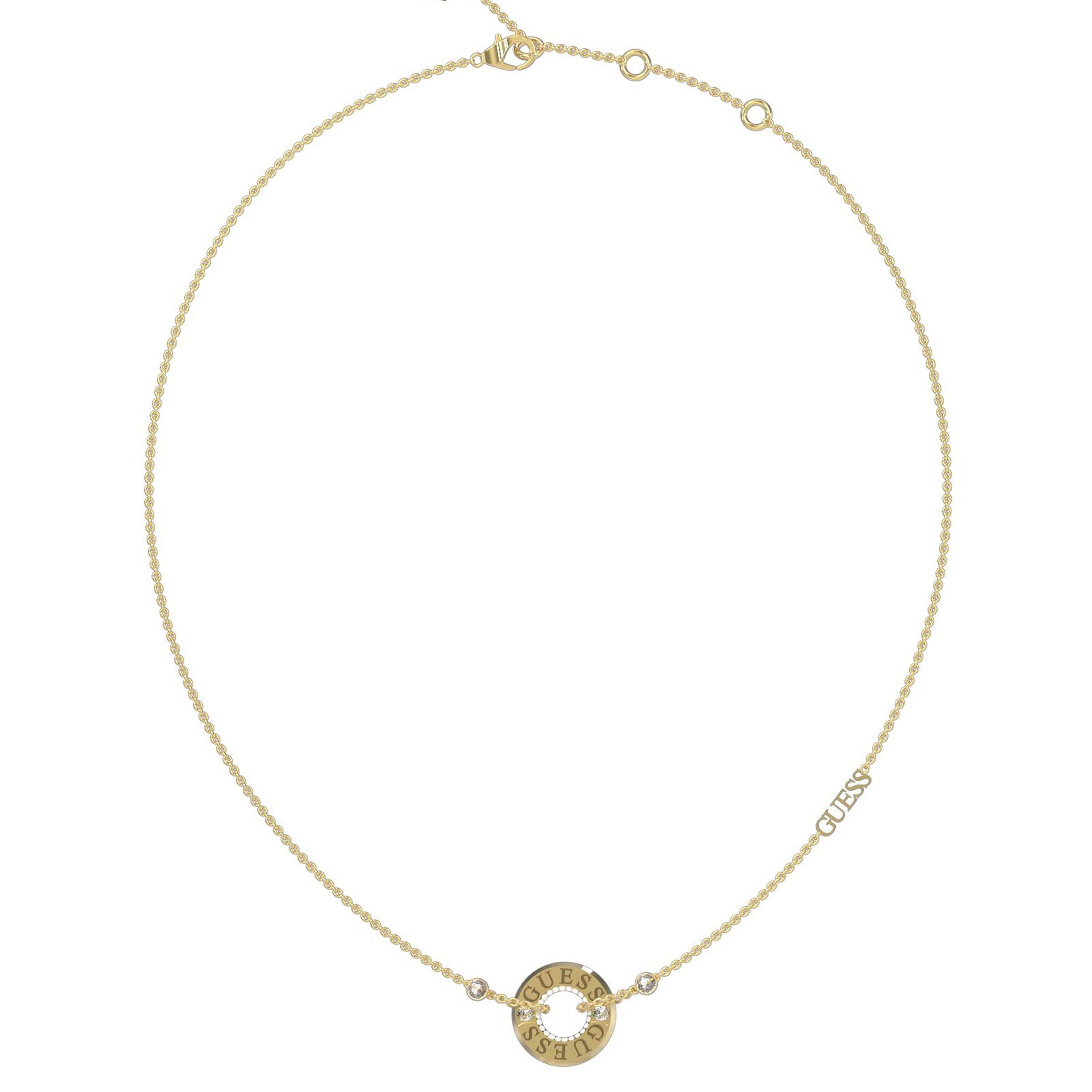 Guess necklace circle sale