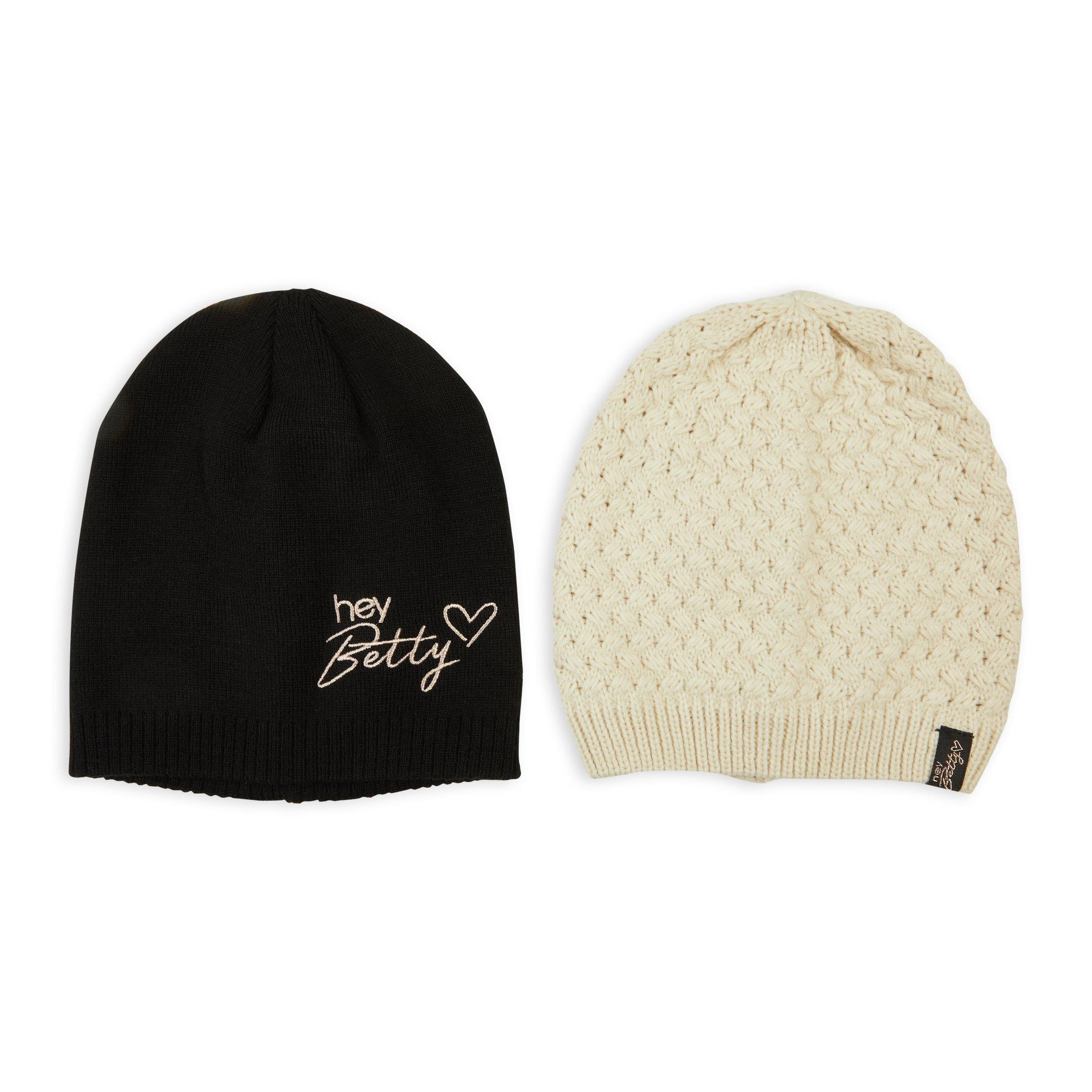 2-pack Beanies (3134447) | Truworths
