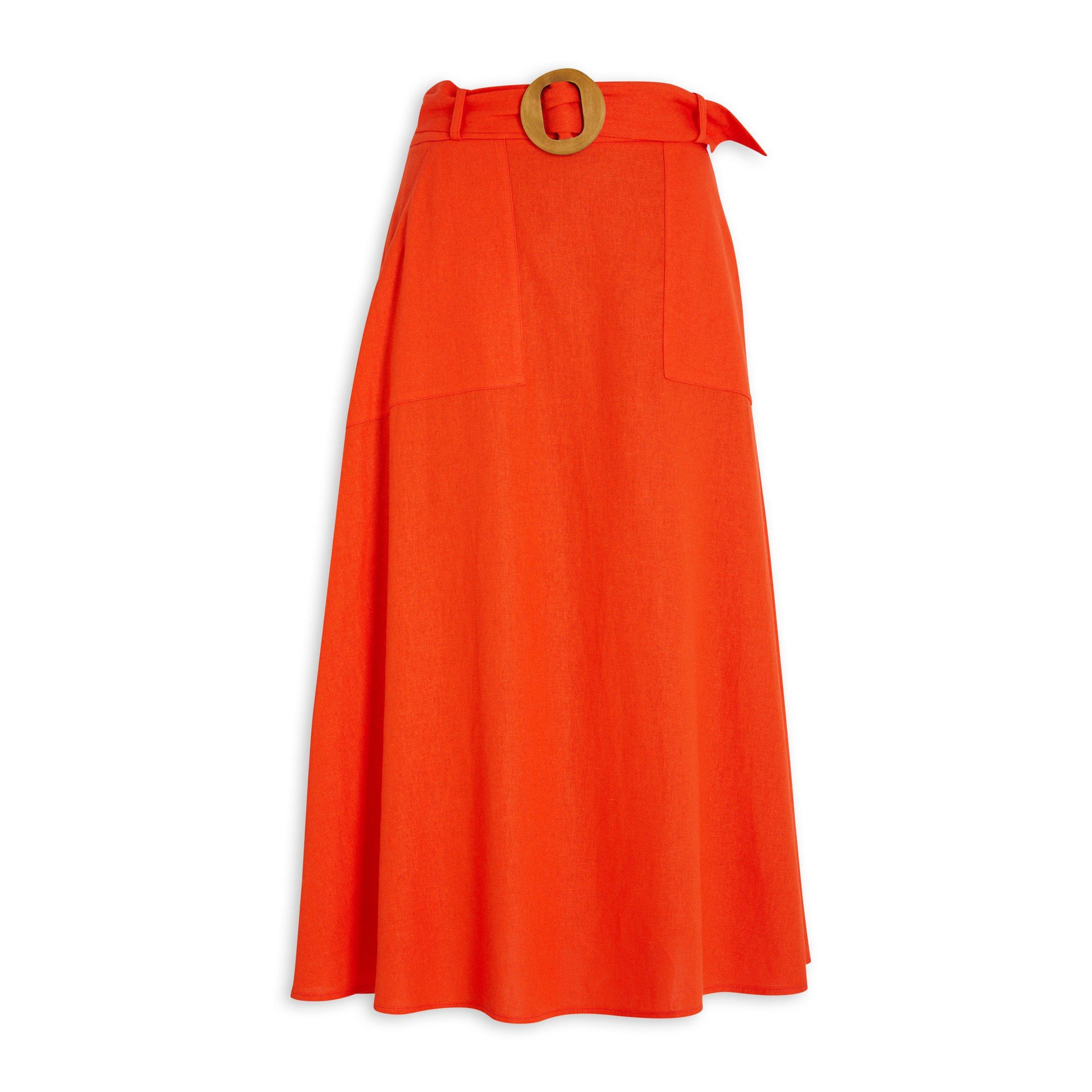 Orange Belted Skirt Truworths