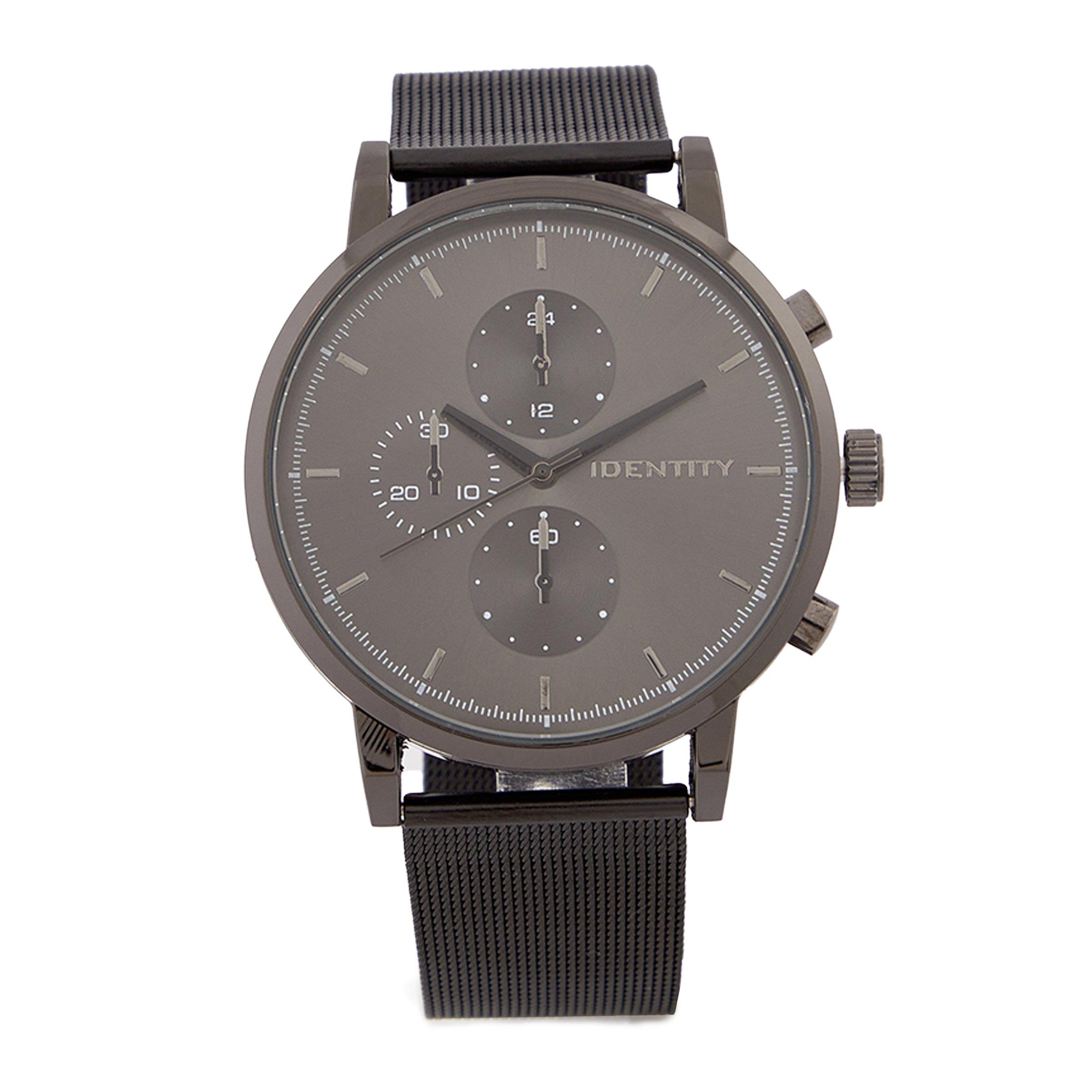 Grey Mesh Strap Watch (3135504) Identity