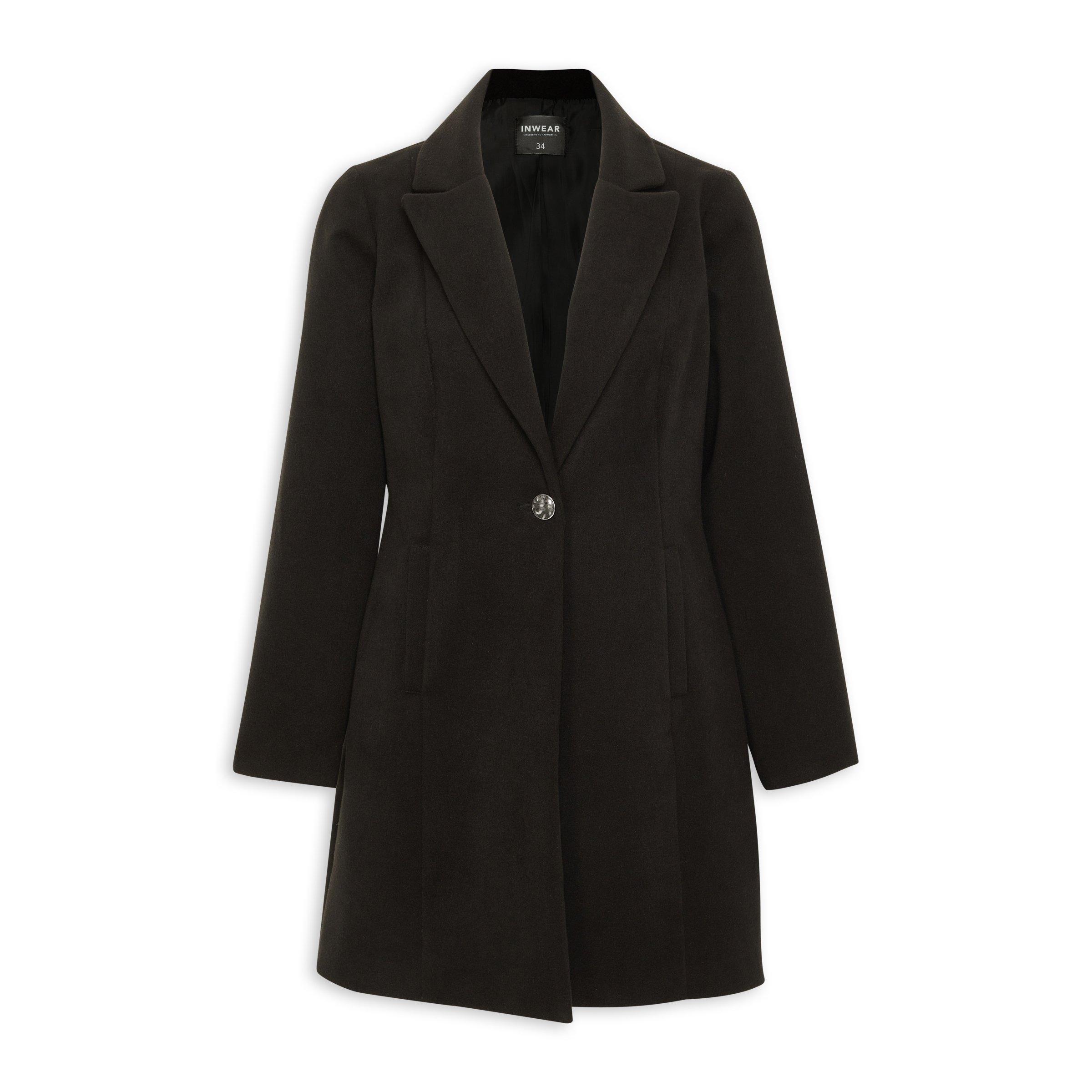 Black Coat 3136112 Inwear