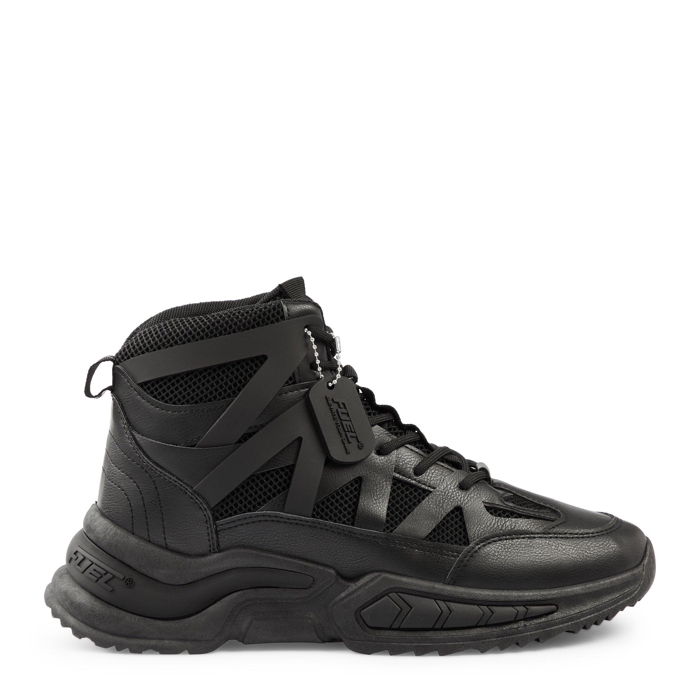 Black Hi Top Sneakers 3136427 Fuel