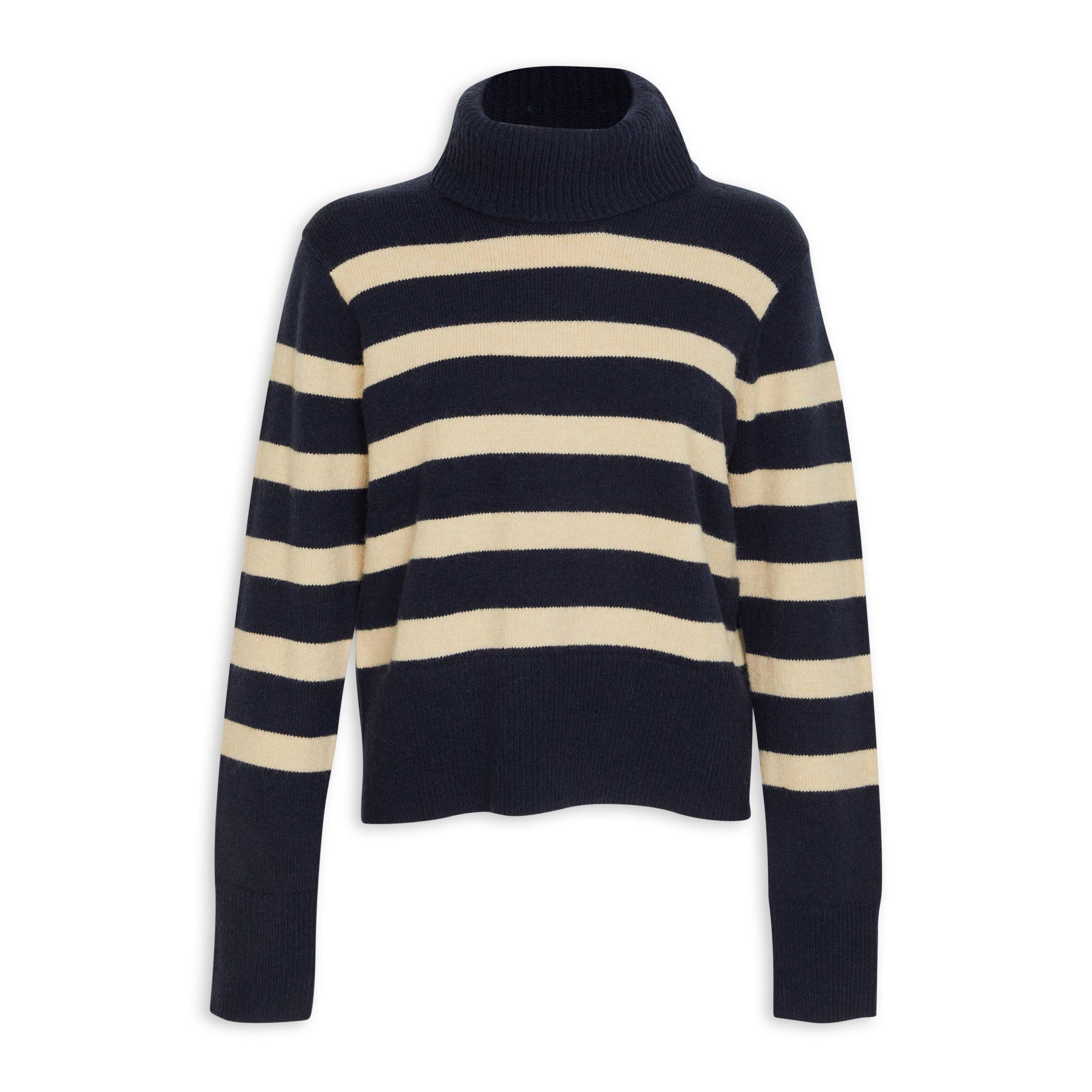 Navy And White Striped Jersey main image 0