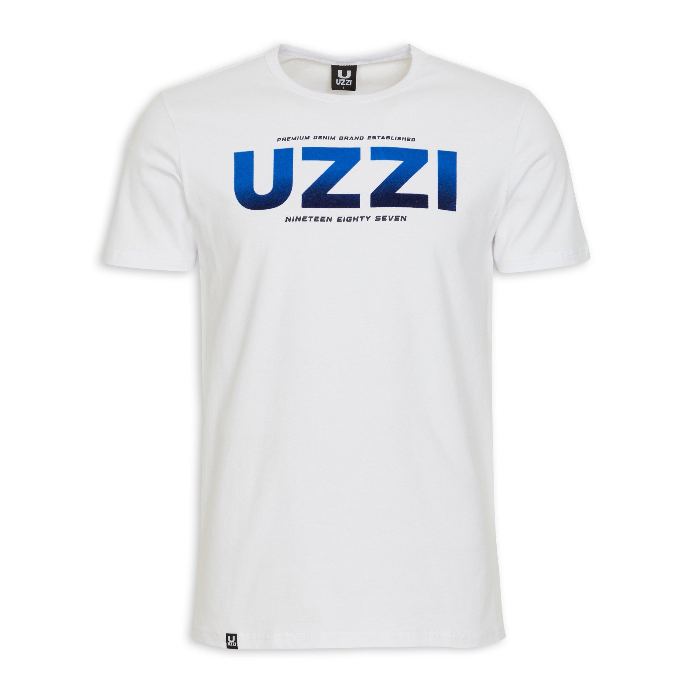 White Branded T Shirt 3136735 Uzzi