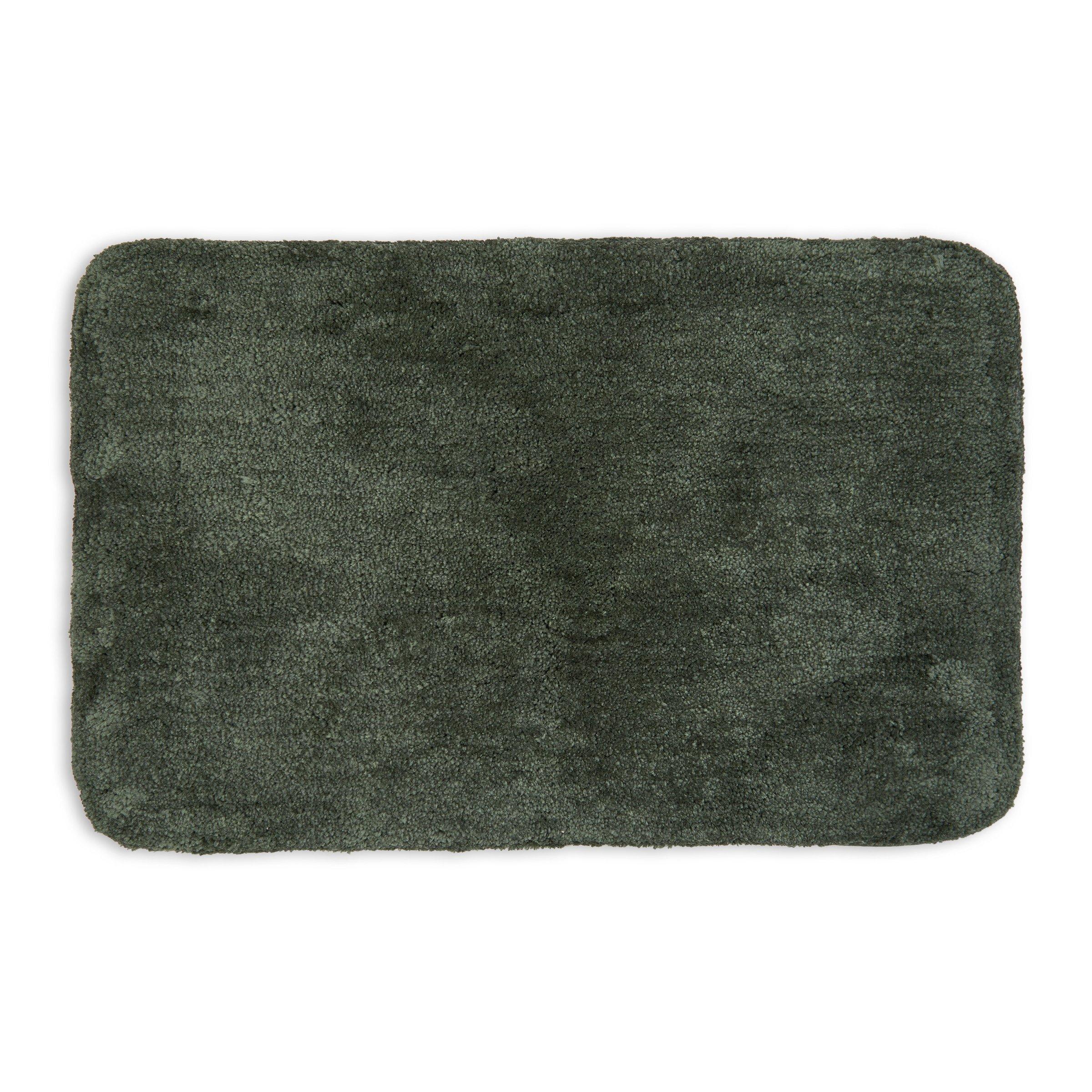 Plush Green Bath Mat (3136864) | Loads of Living
