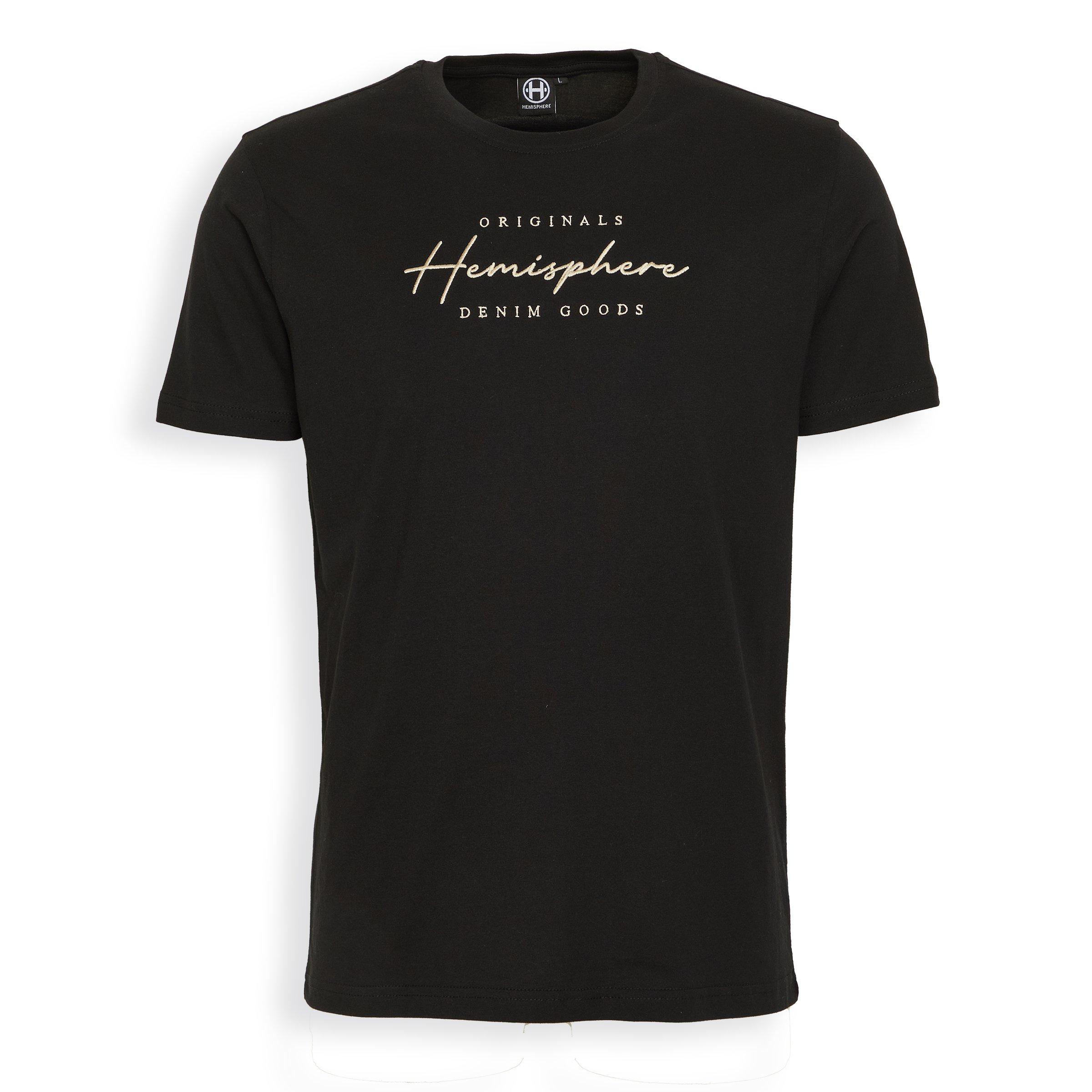 Black Branded T Shirt 3136883 Hemisphere