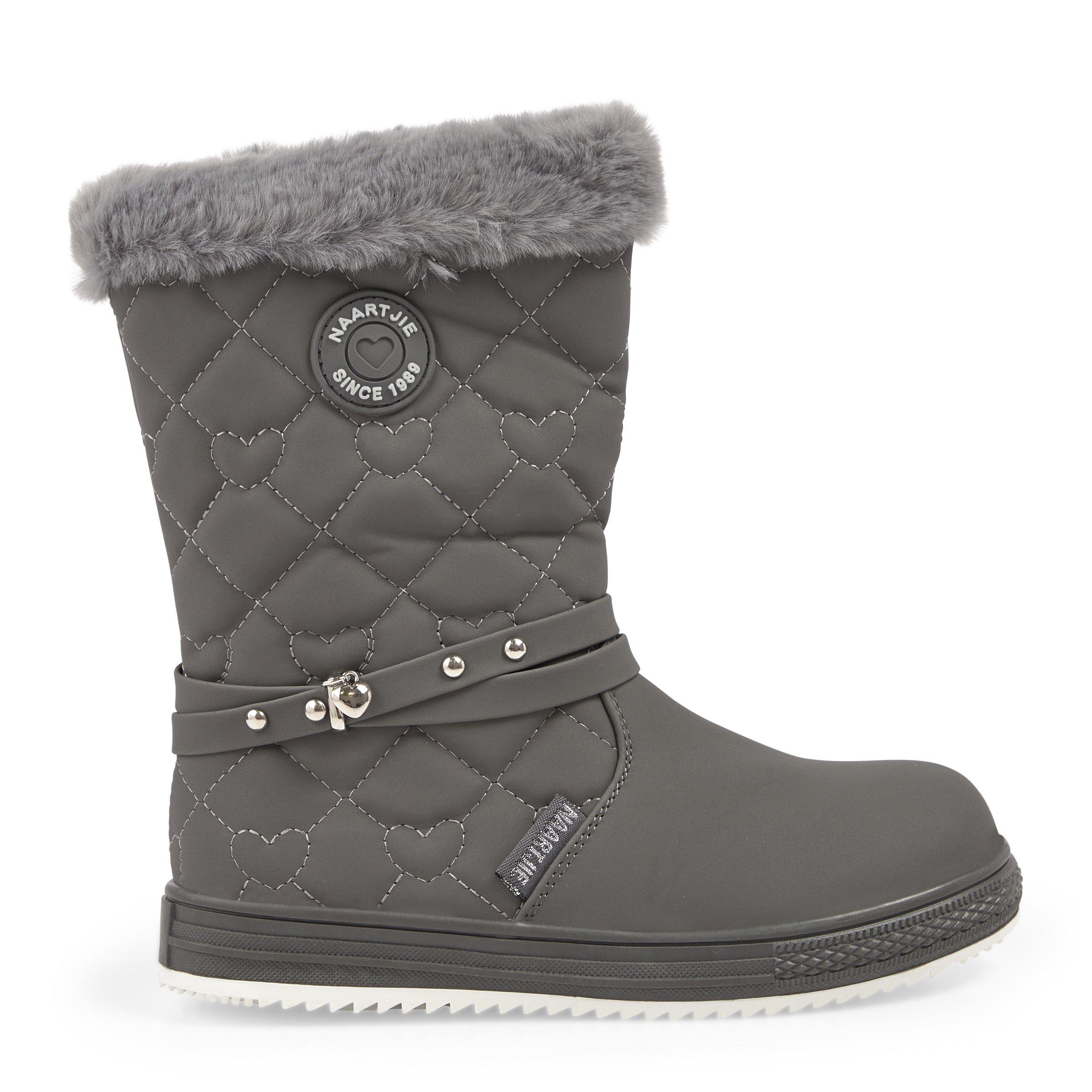 Girls Grey Classic Boot (3138745) Naartjie
