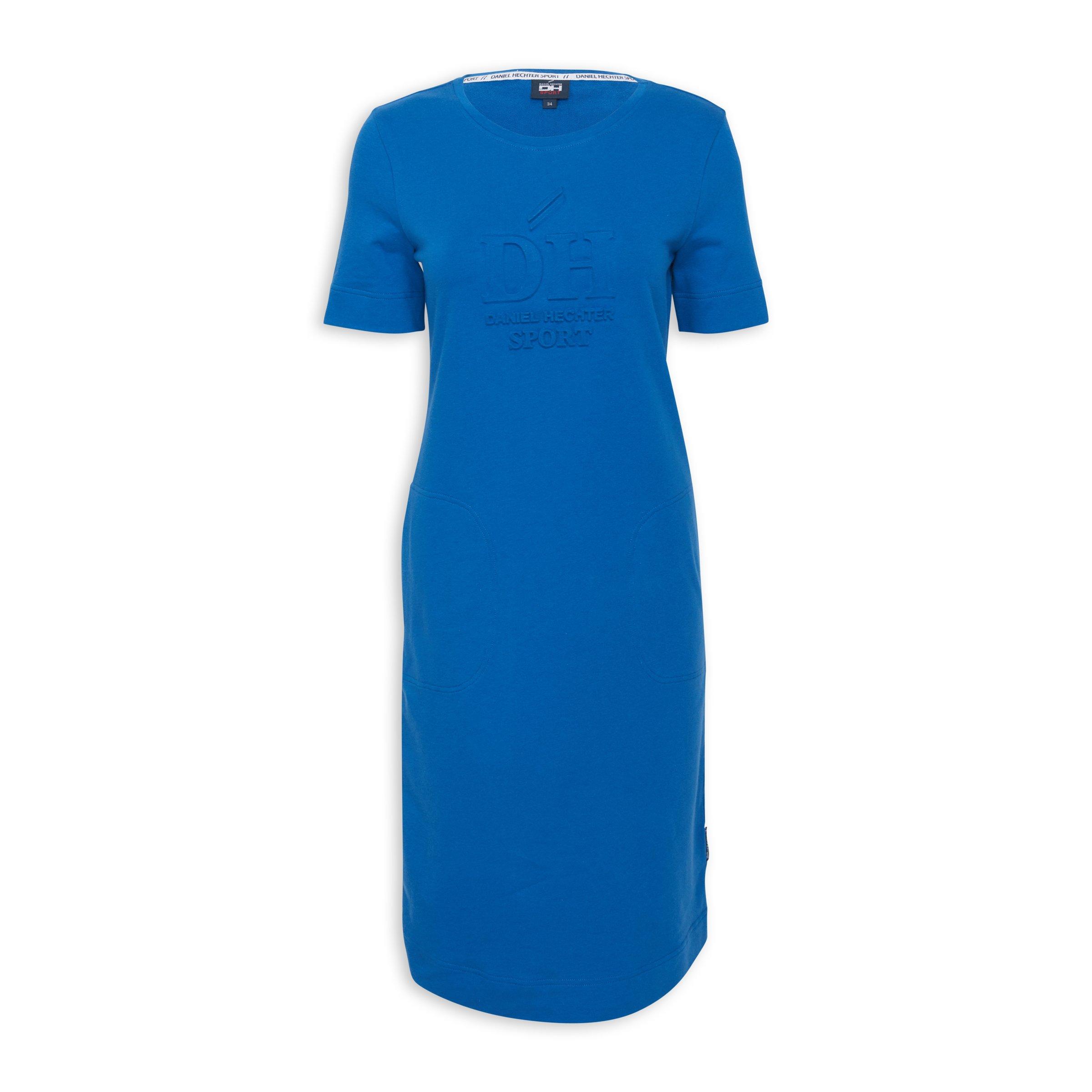 Daniel Hechter Truworths Ladies Formal Wear Blue Column Dress