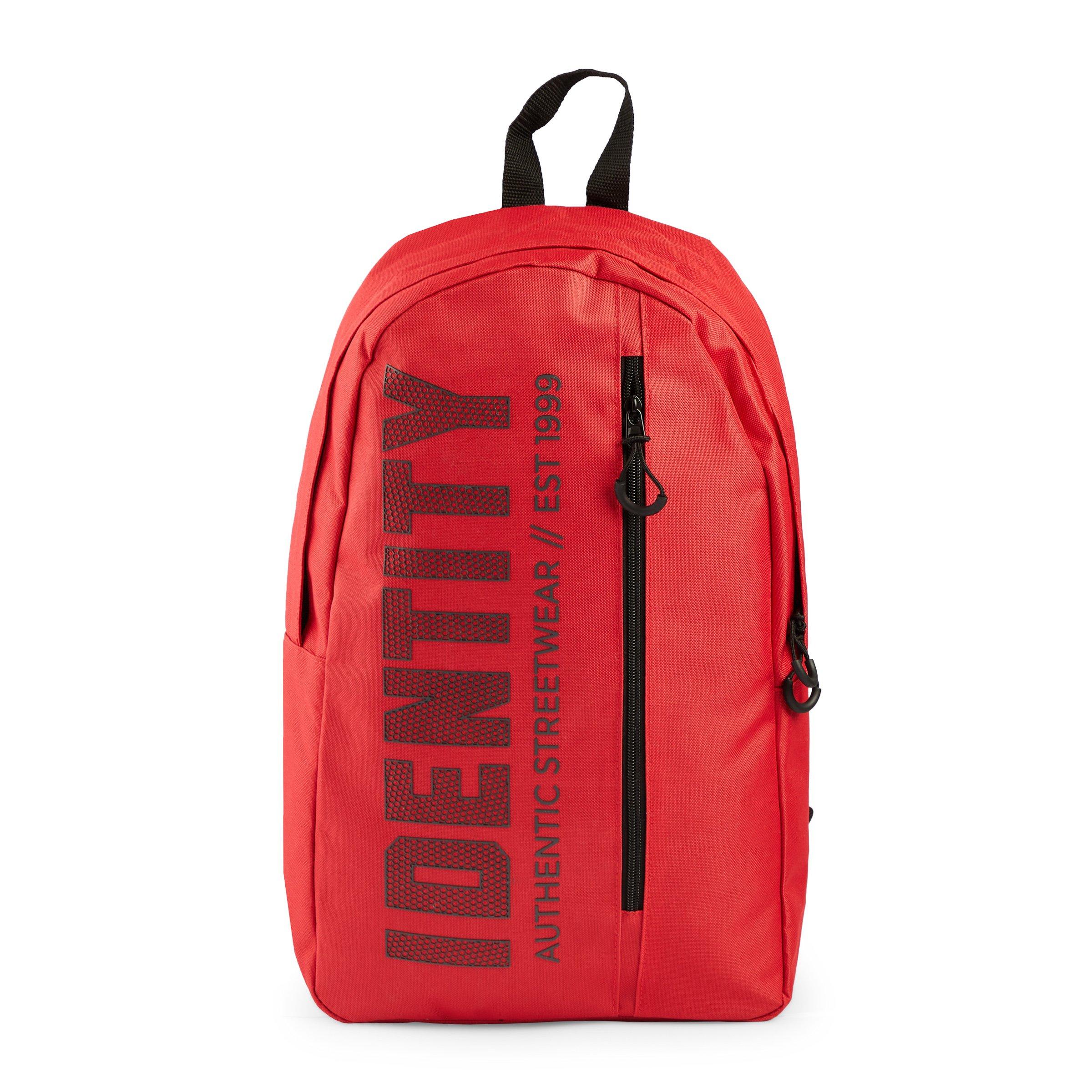 Red Branded Backpack