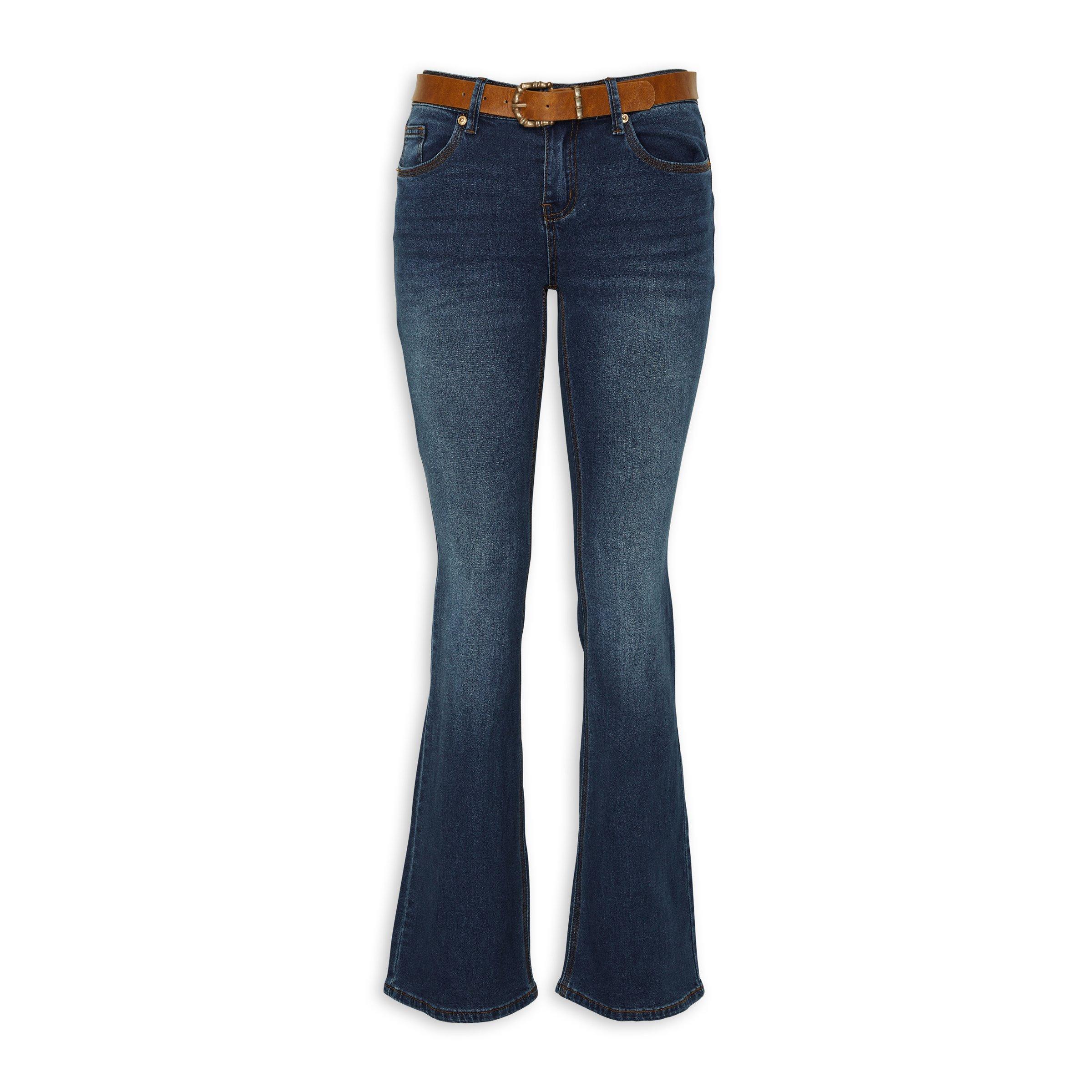 2920201 Blue Bootleg Pants