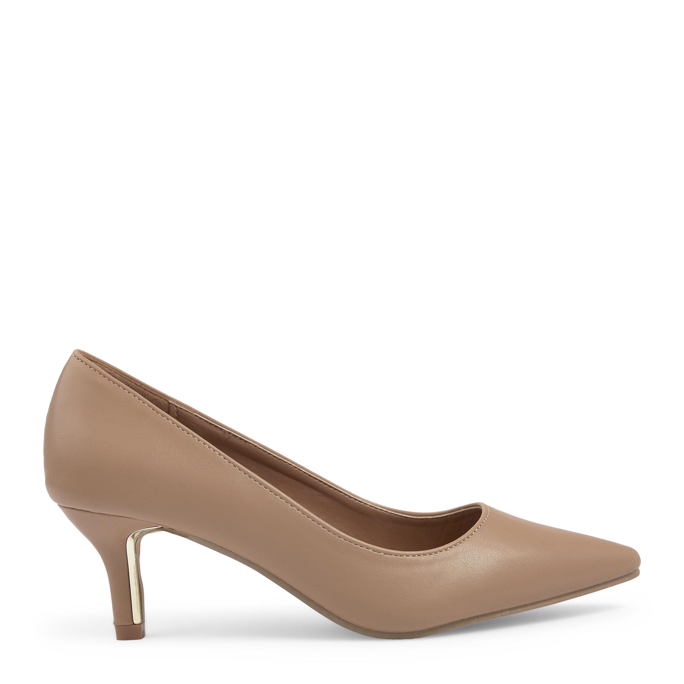 Tan Court Heel