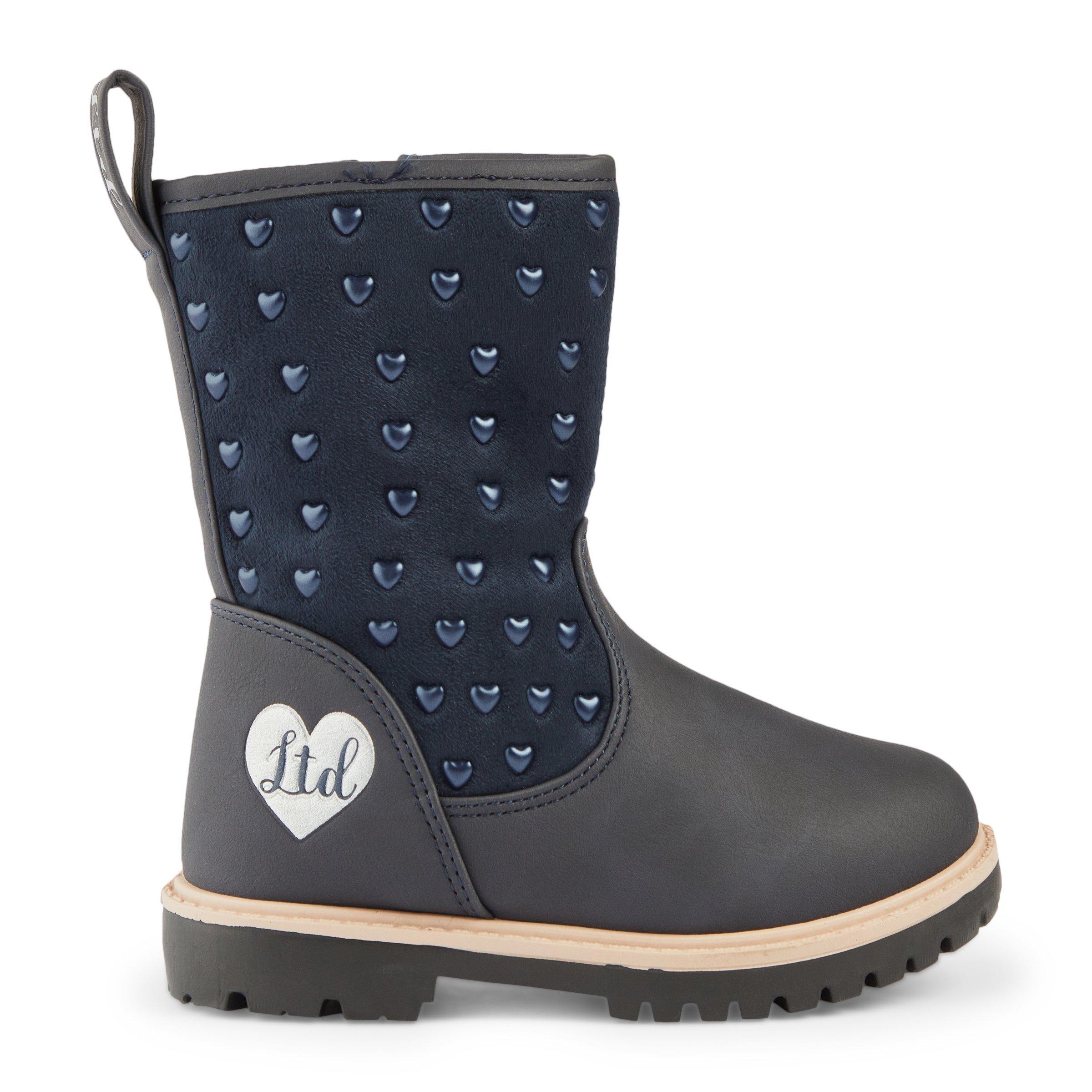 navy boots for girls