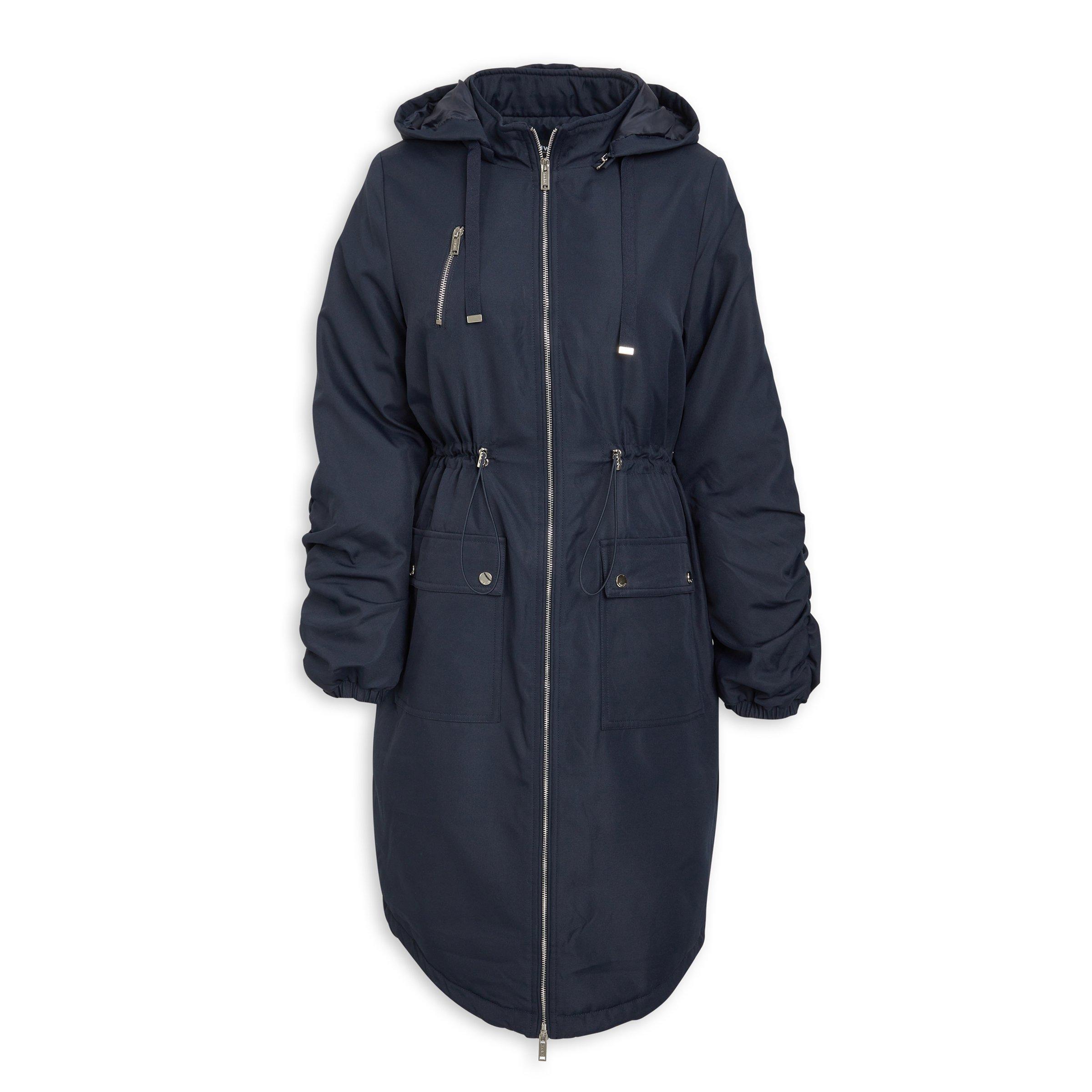 Navy Parka Jacket main image 1