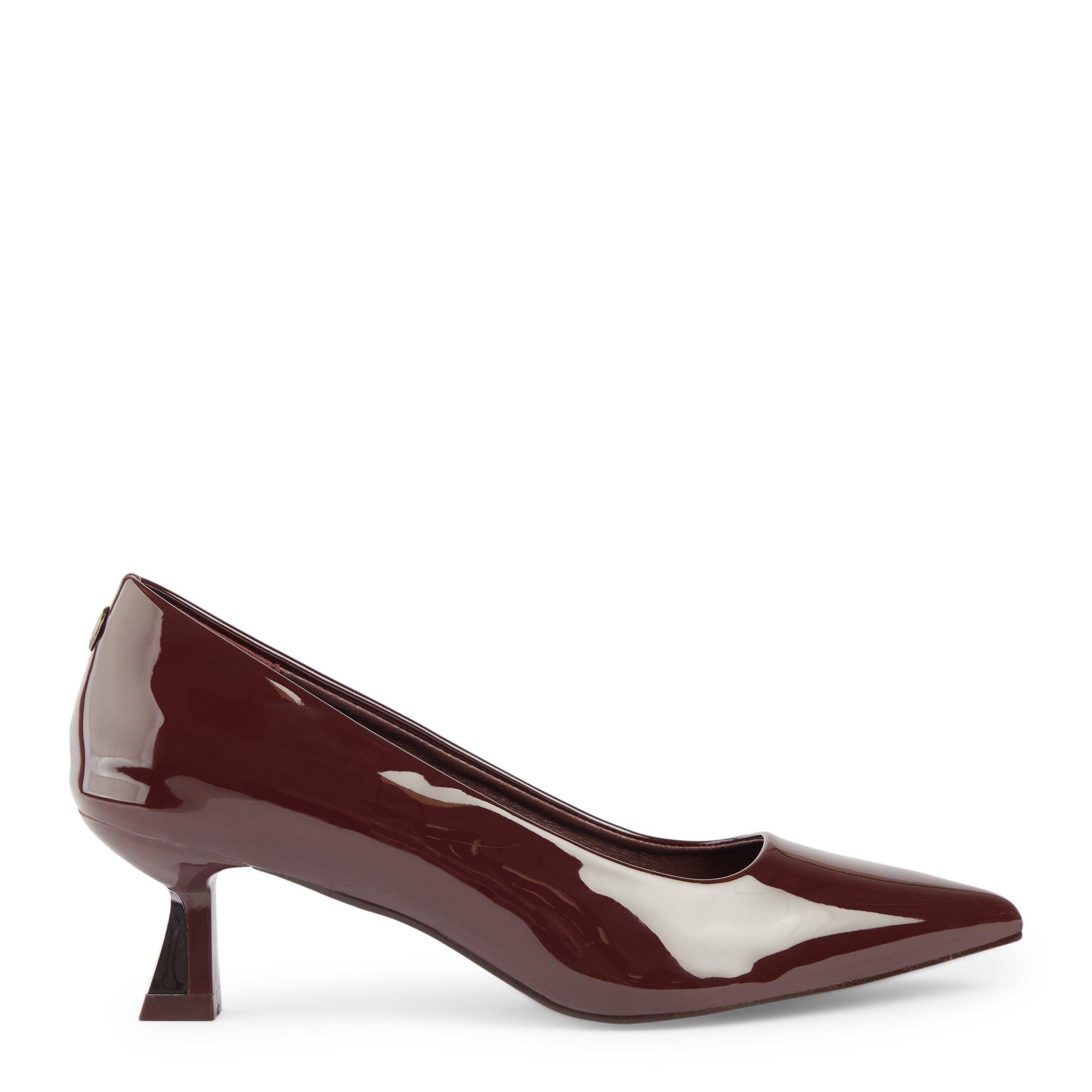 Burgundy court heels best sale