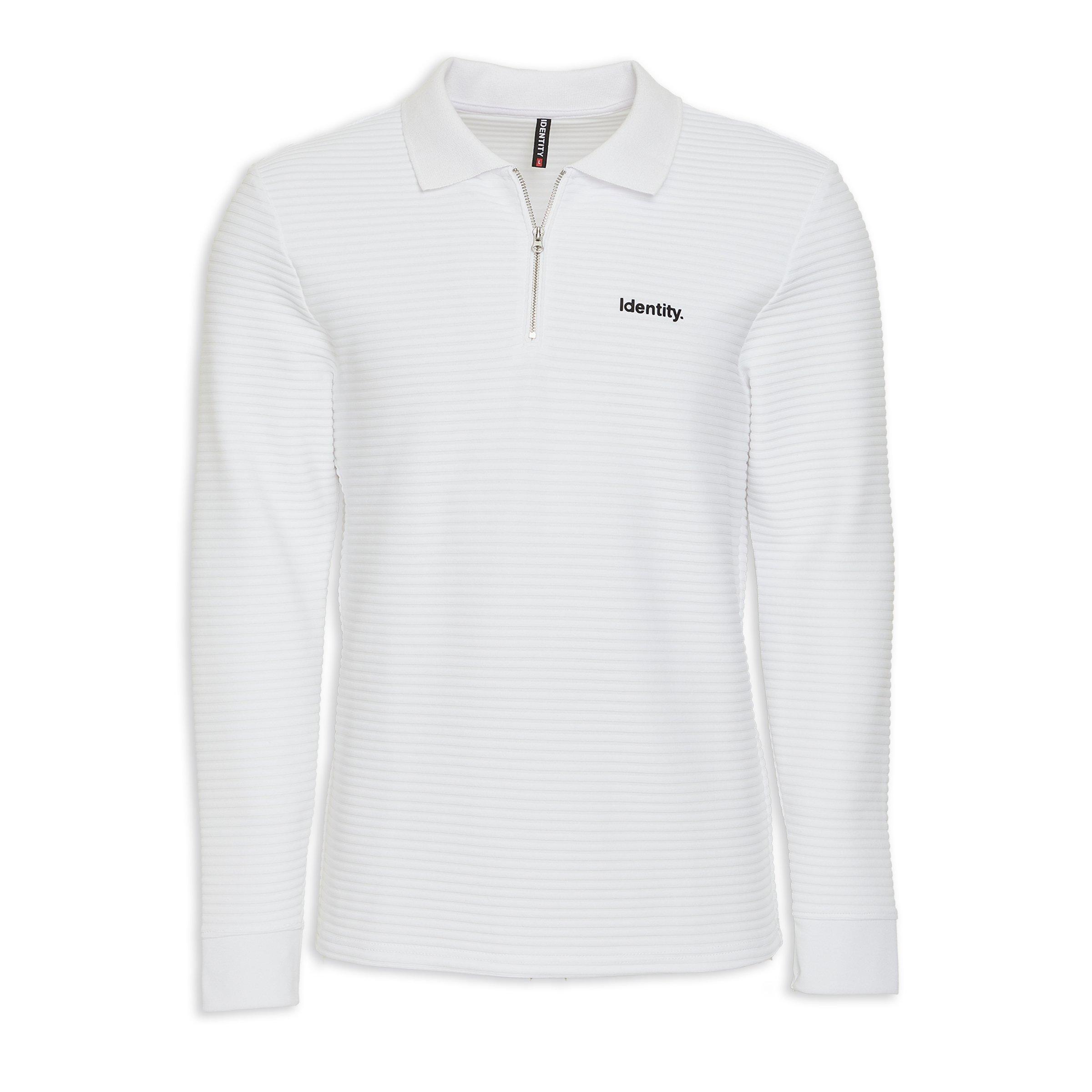 Striped Long Sleeve Golfer