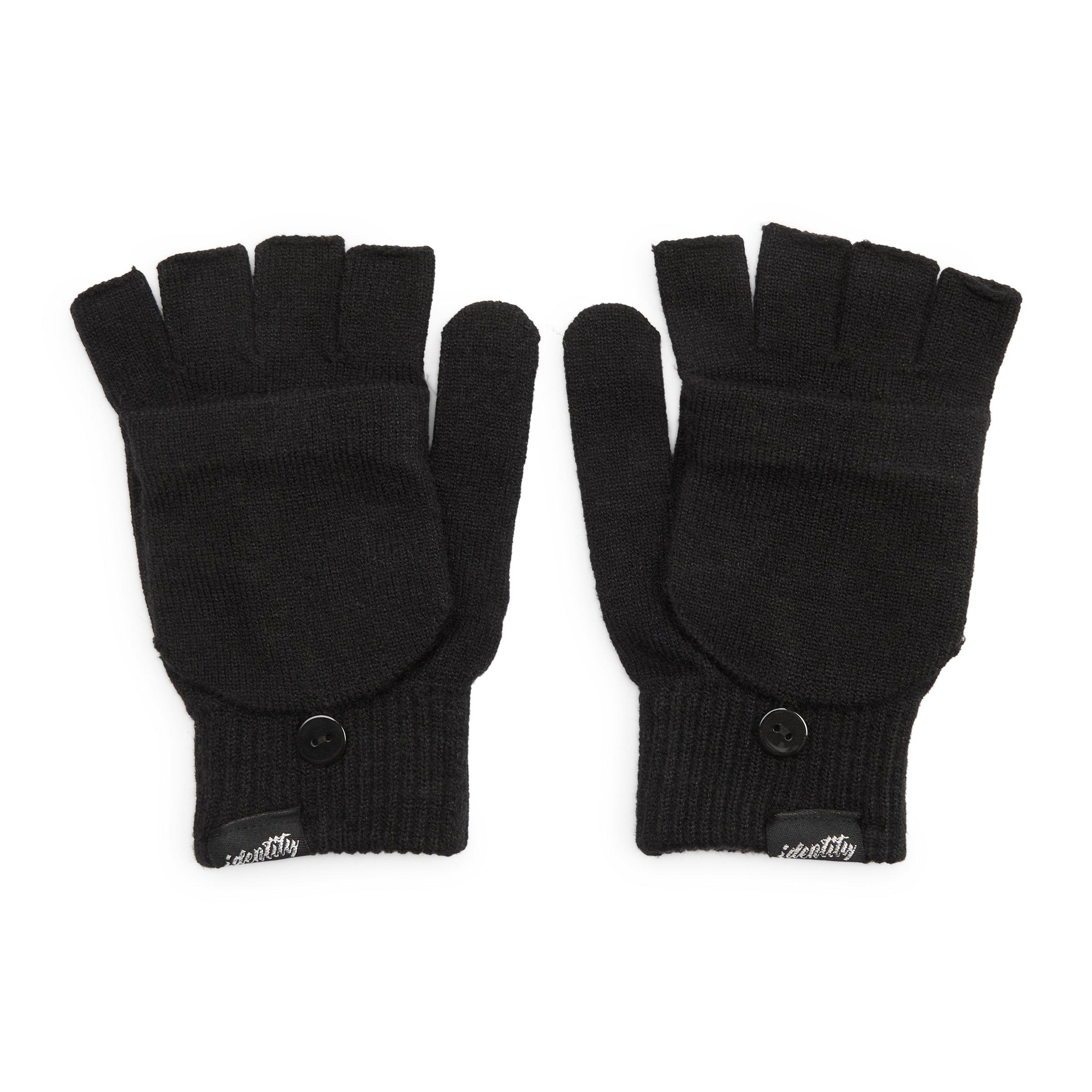 Black Fingerless Gloves (3142632) Identity