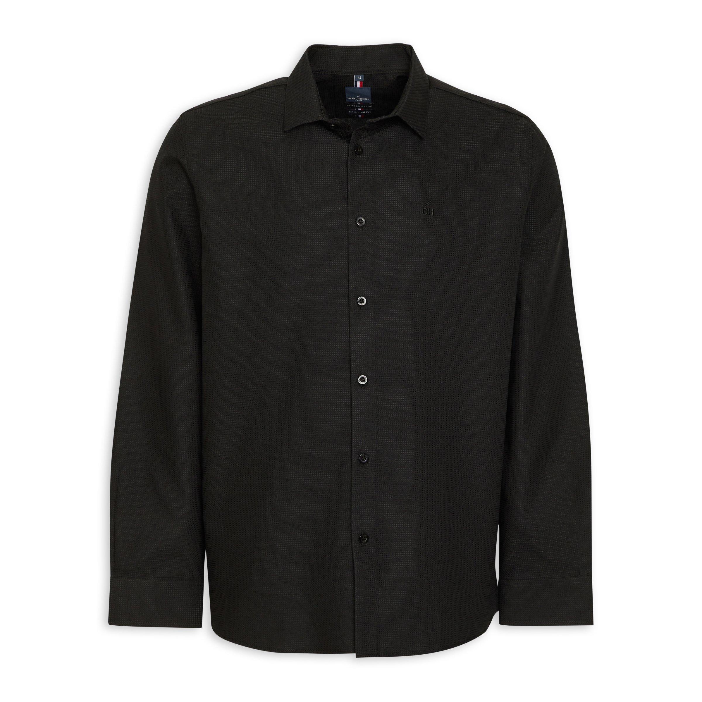 Black Regular Fit Shirt (3142962) | Daniel Hechter