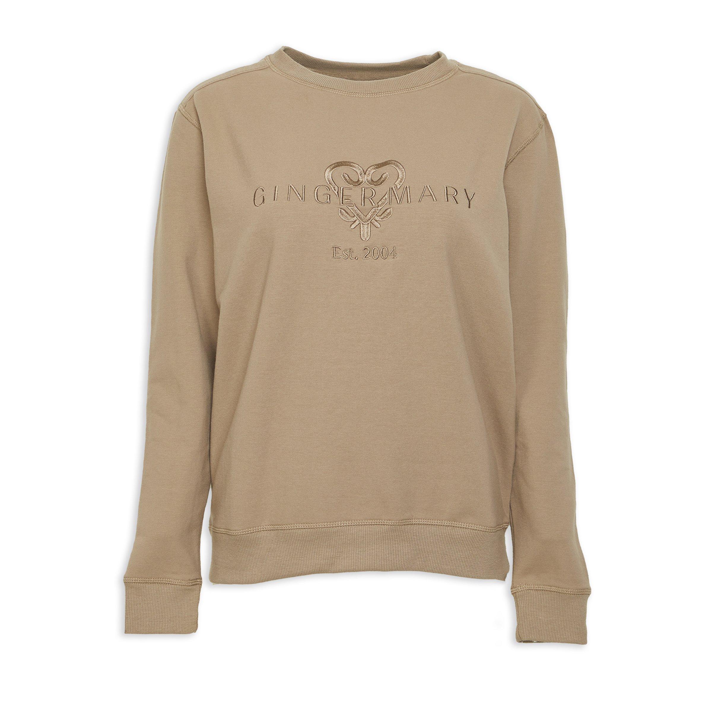 トップス And mary logo tops beige Beige Sweat Top (3143020) | Ginger Mary