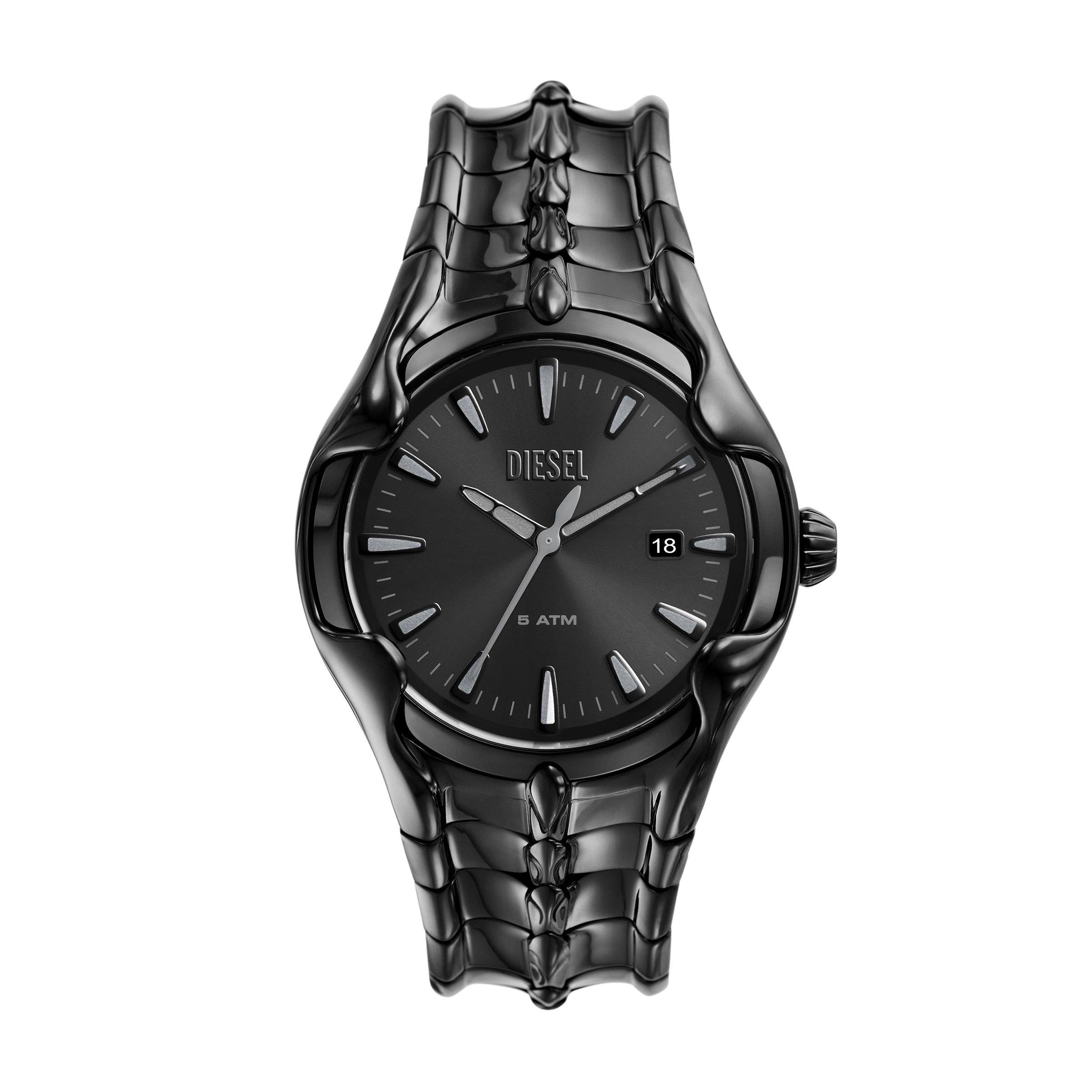 Black Vert Metal Watch 3143083 Diesel