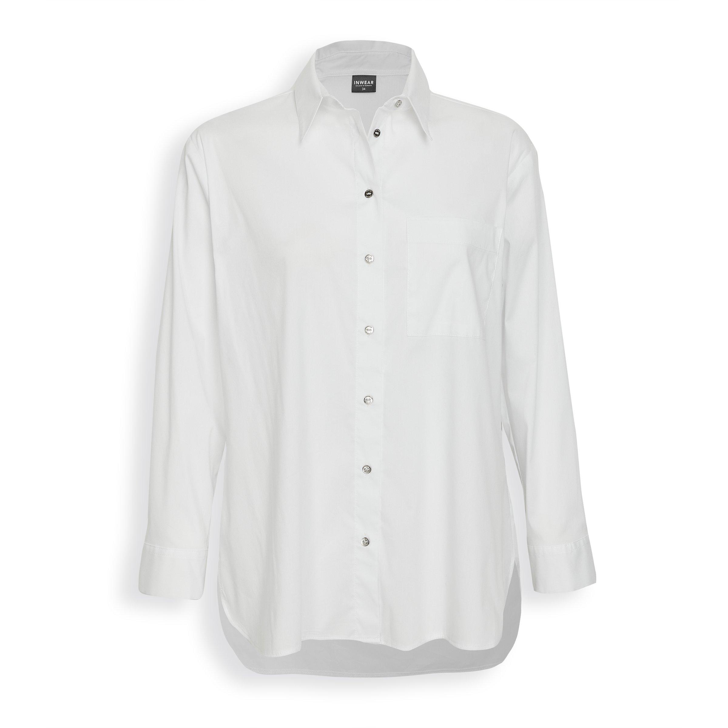 womens white shirt and tie