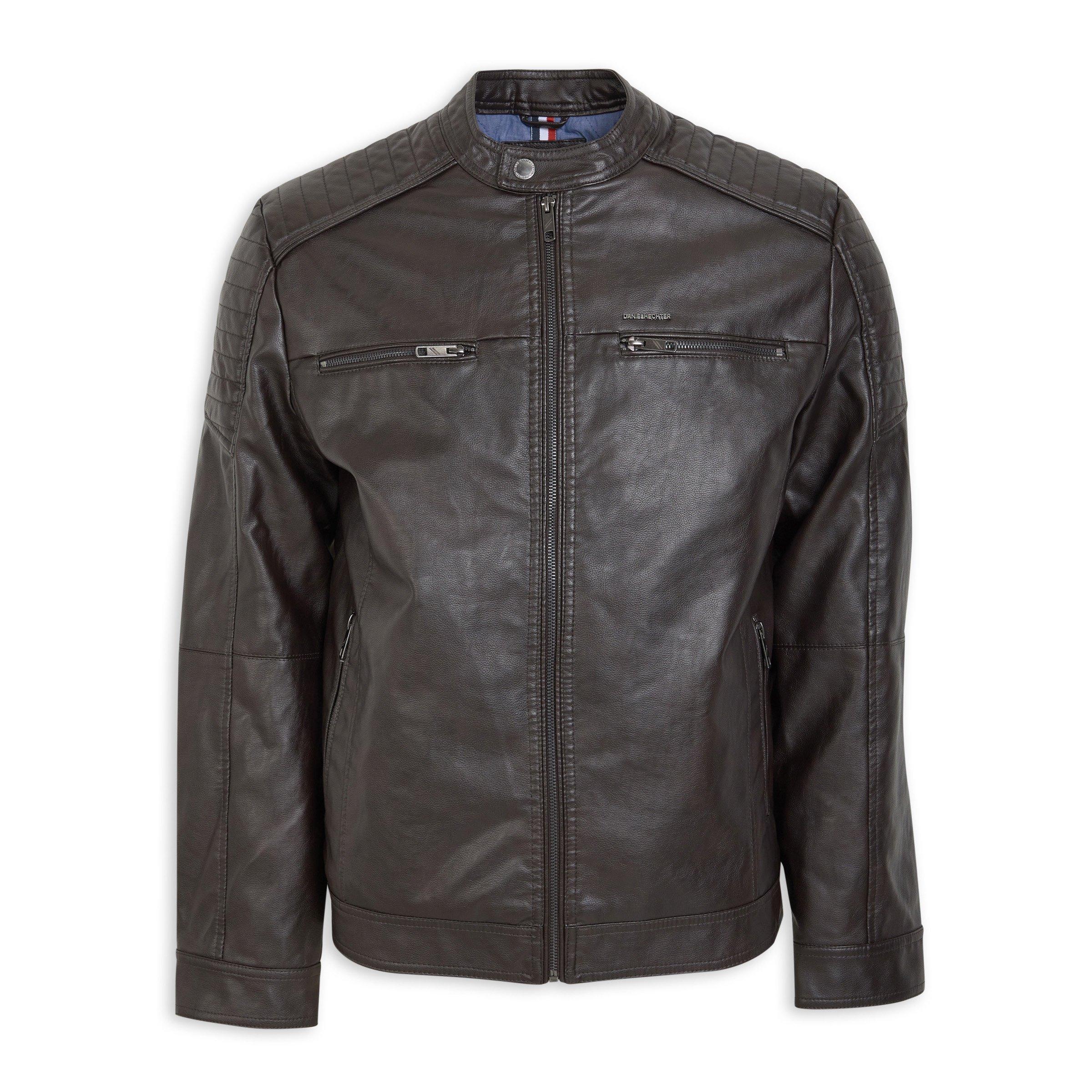Brown Biker Jacket (3144025) | Daniel Hechter